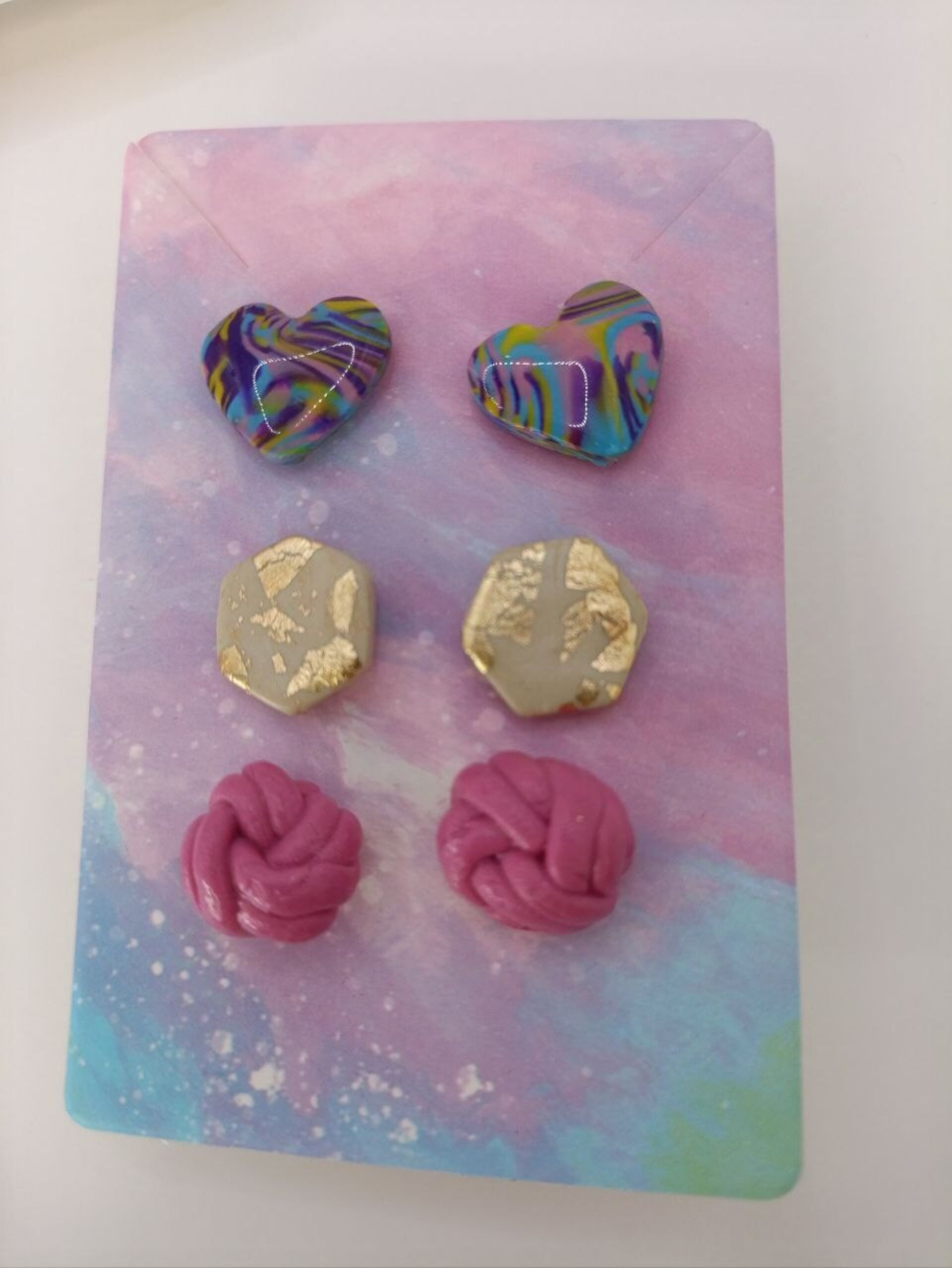 Pack de 3 Pares de Pendientes pequeños mujer- 25 MODELOS DIFERENTES - 22