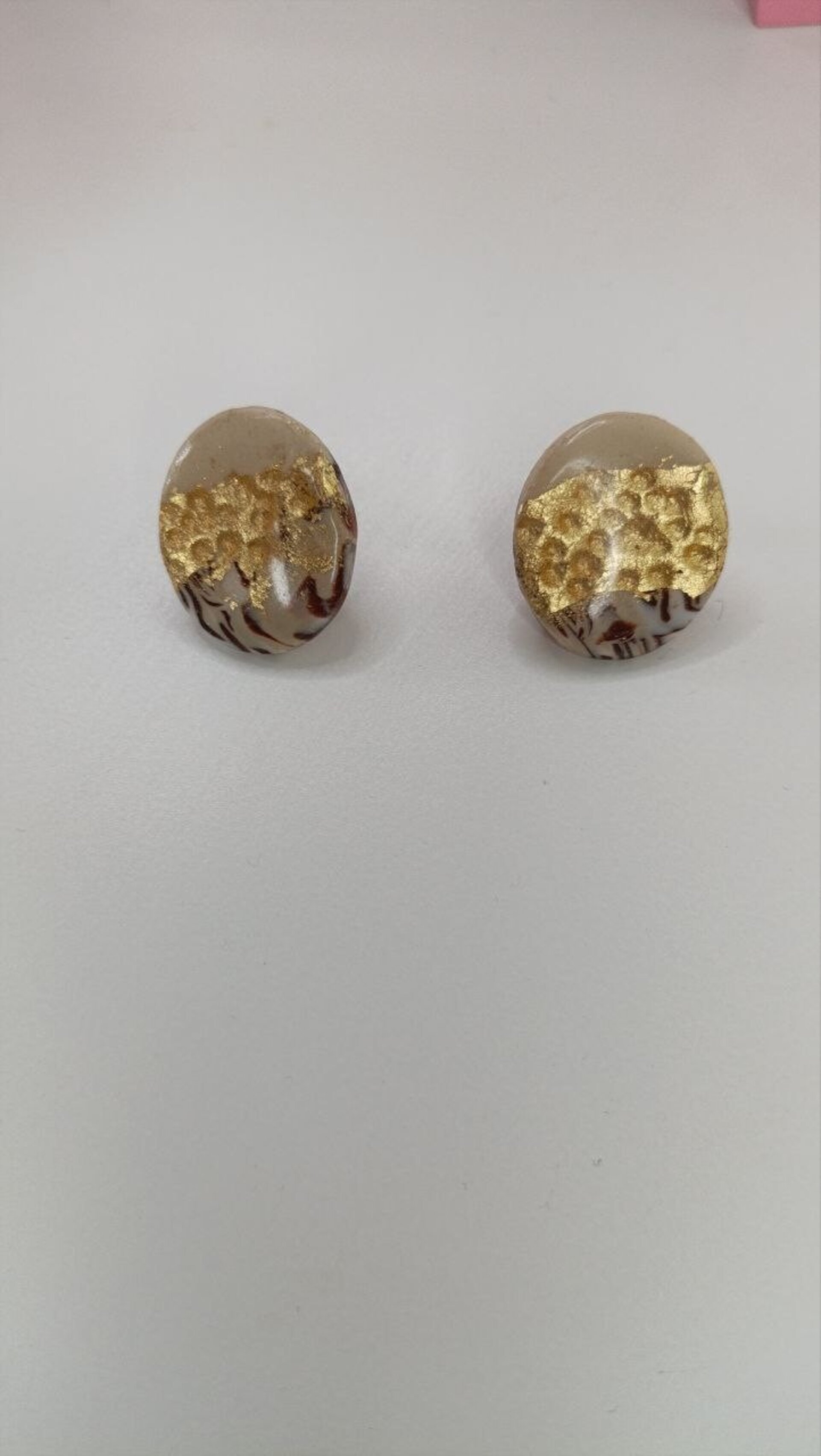 Pendientes Terrenal Ovalado - 2