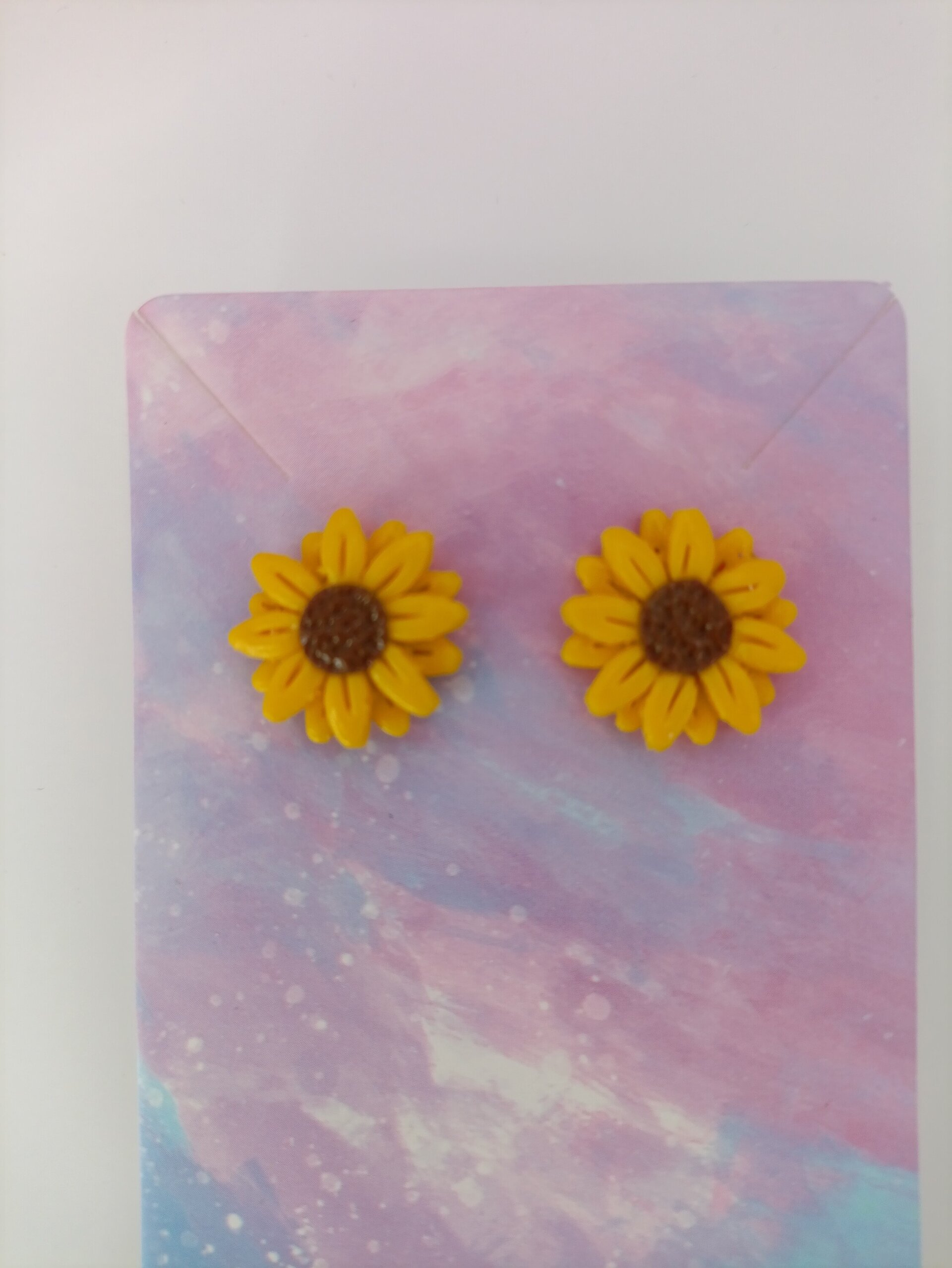 Pendientes pequeños Girasol - 3