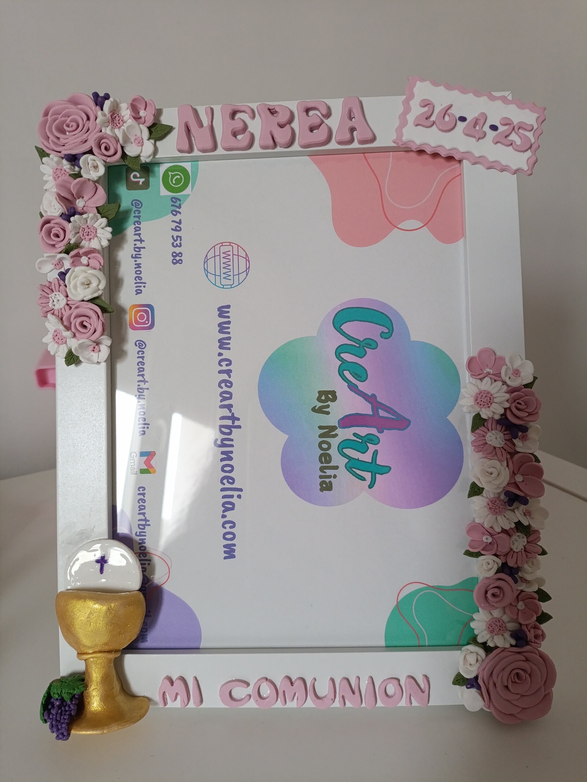 Marco personalizado Primera comunión - 3