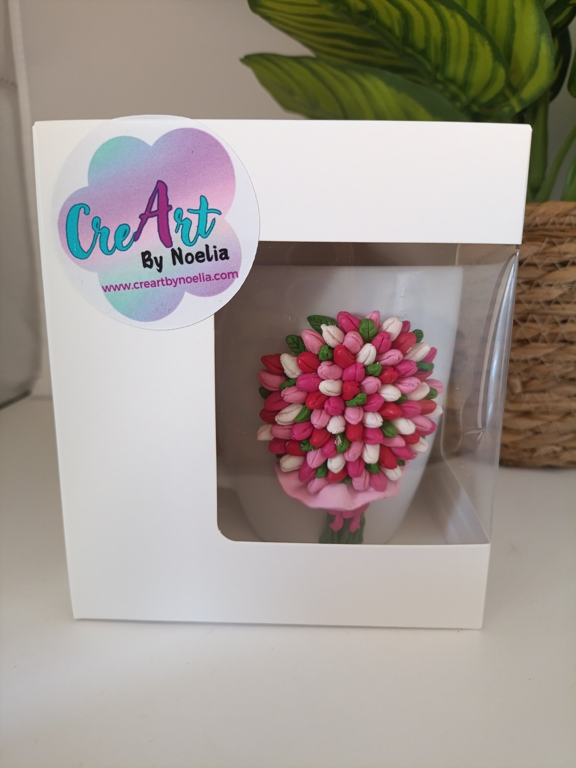 Taza ramo de tulipanes personalizada - 6