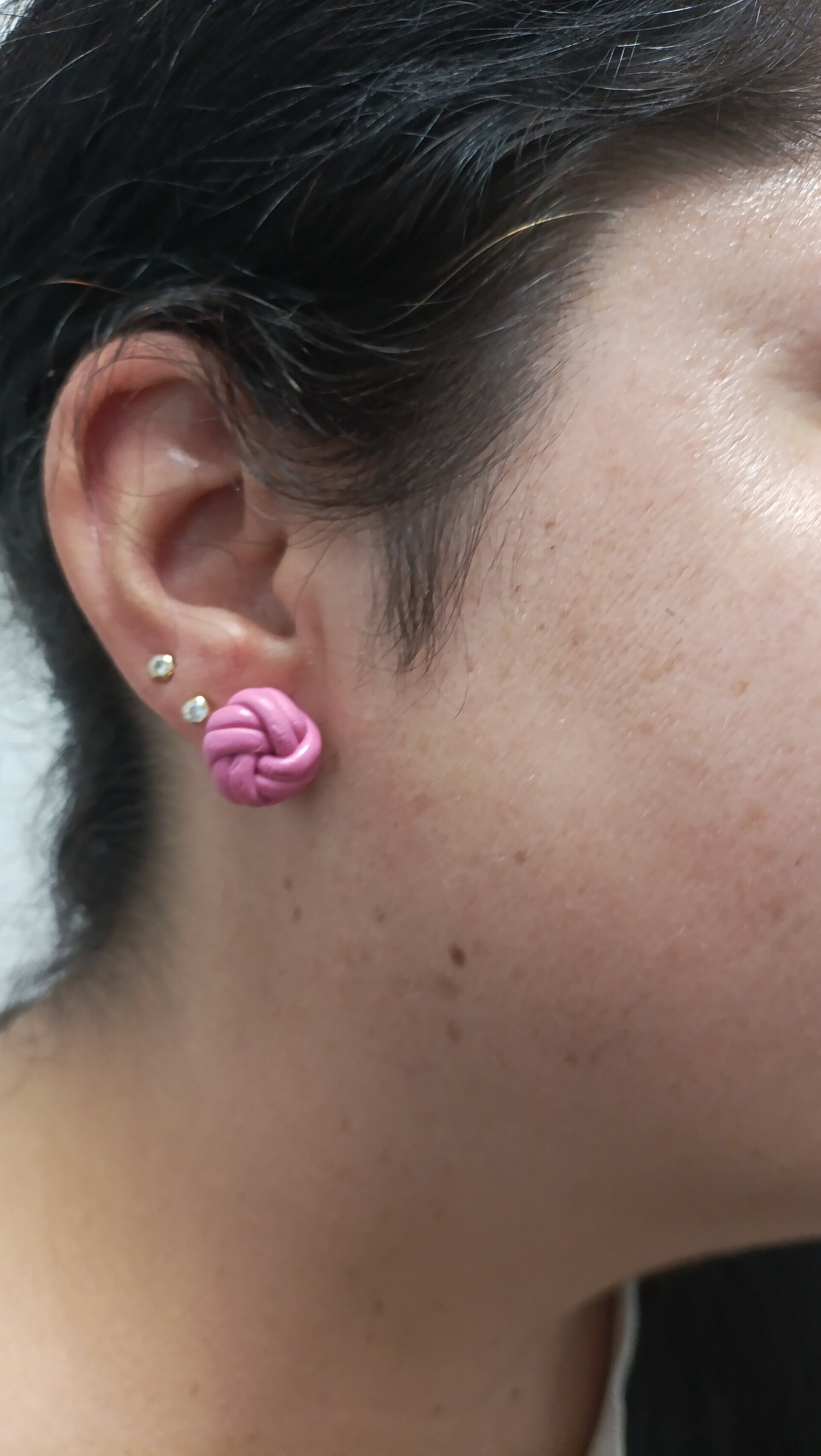 Pendientes pequeños Nudo - Varios colores - 3