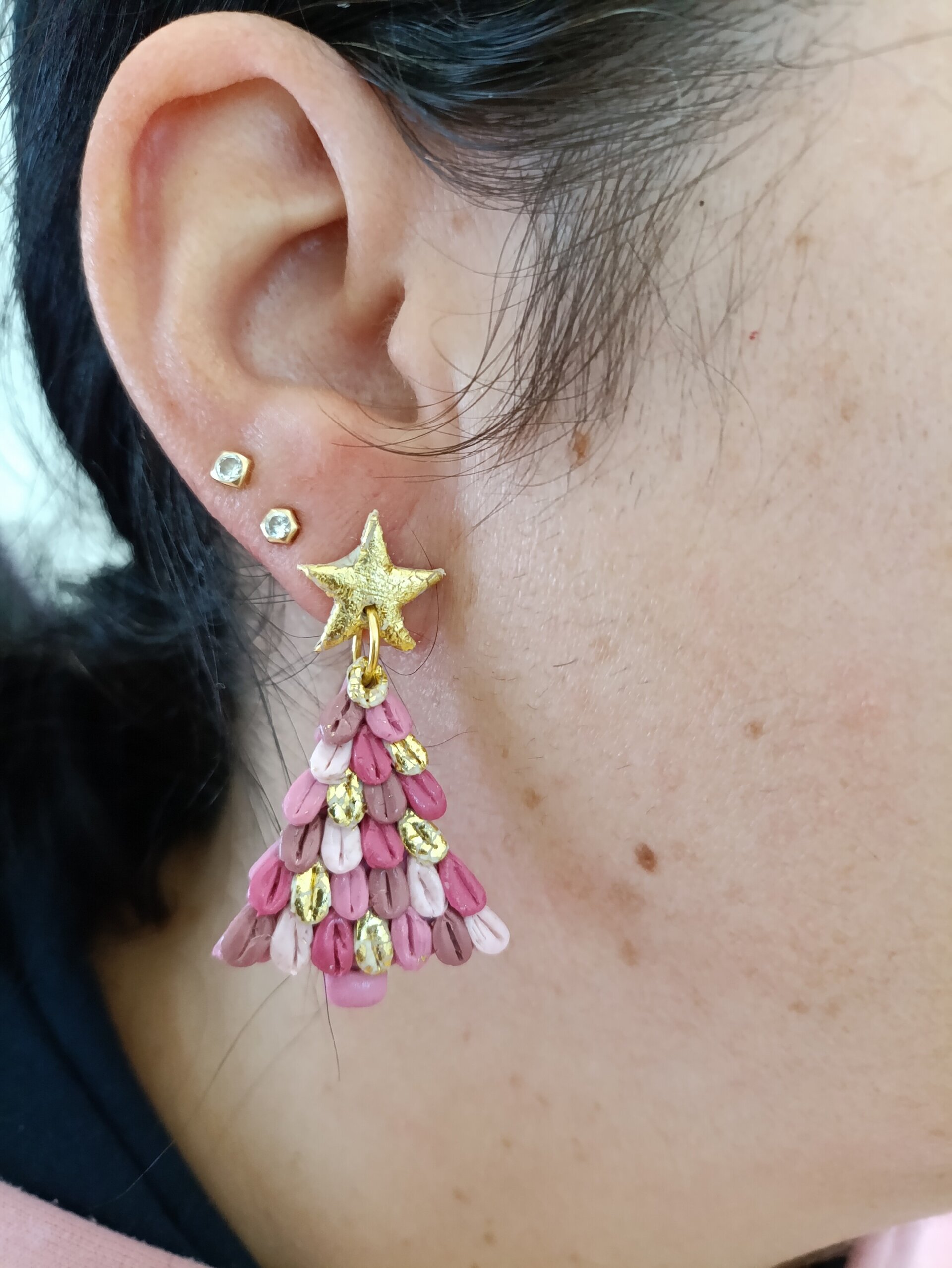 Pendientes arbol de navidad - 6