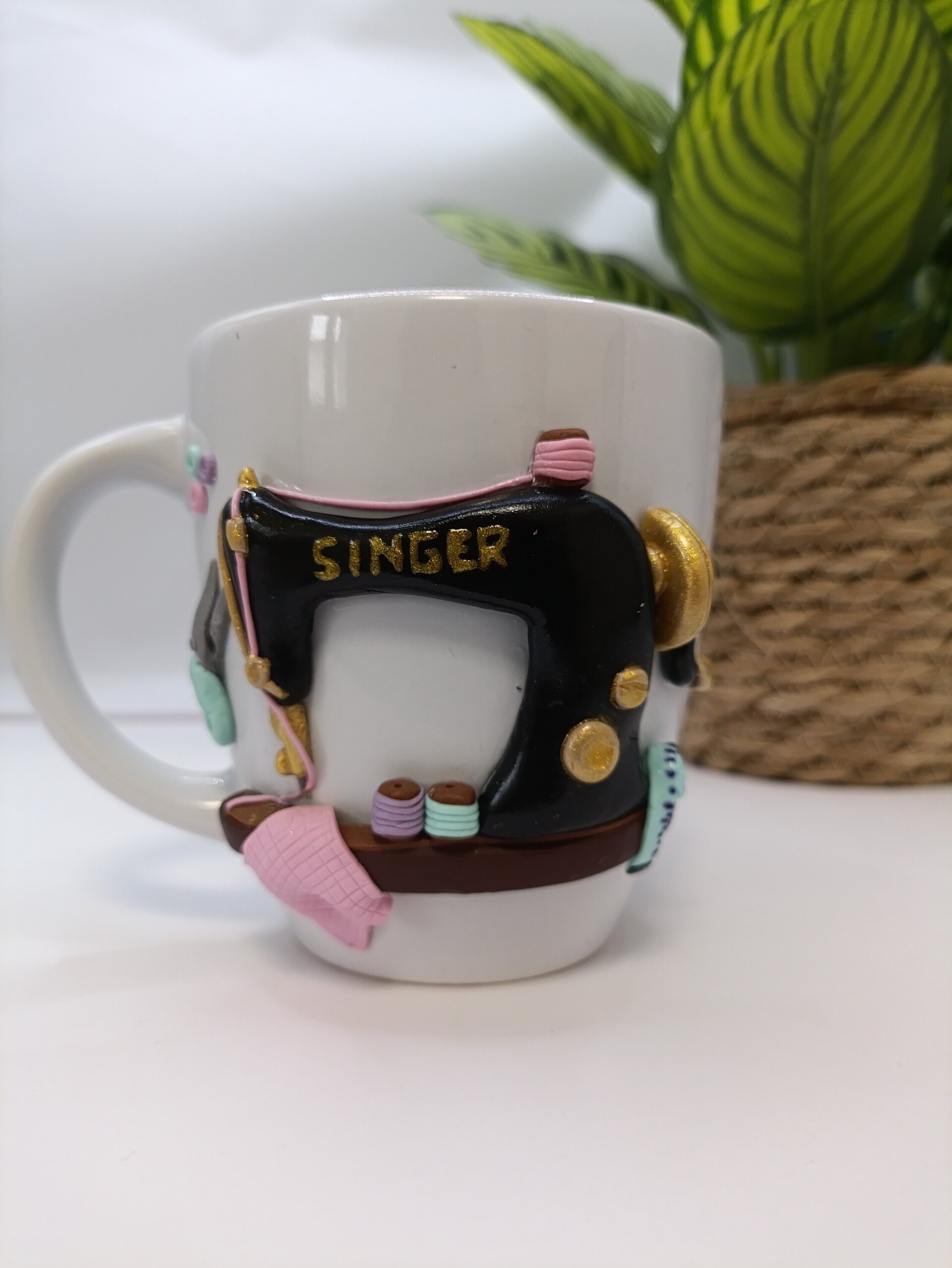 Taza Personalizada maquina de coser - 2