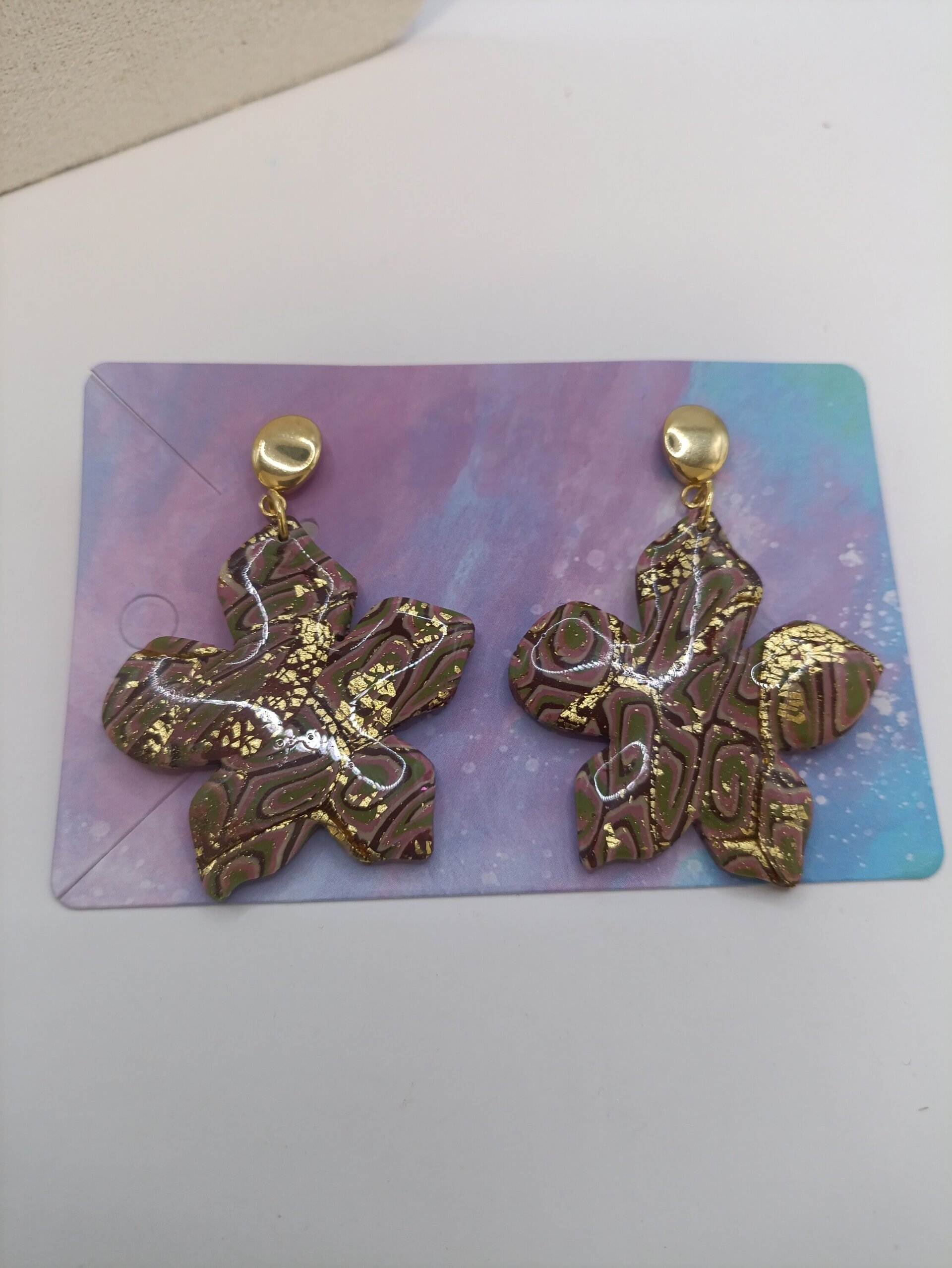 Pendientes Flor fashion retro - 4