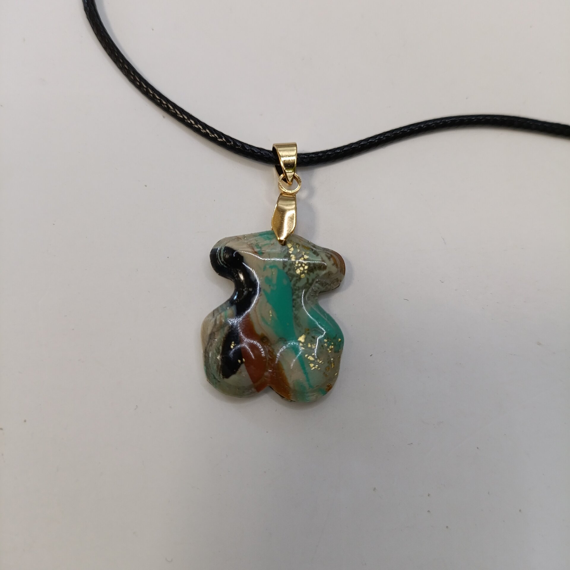 Colgante oso estampado - 6