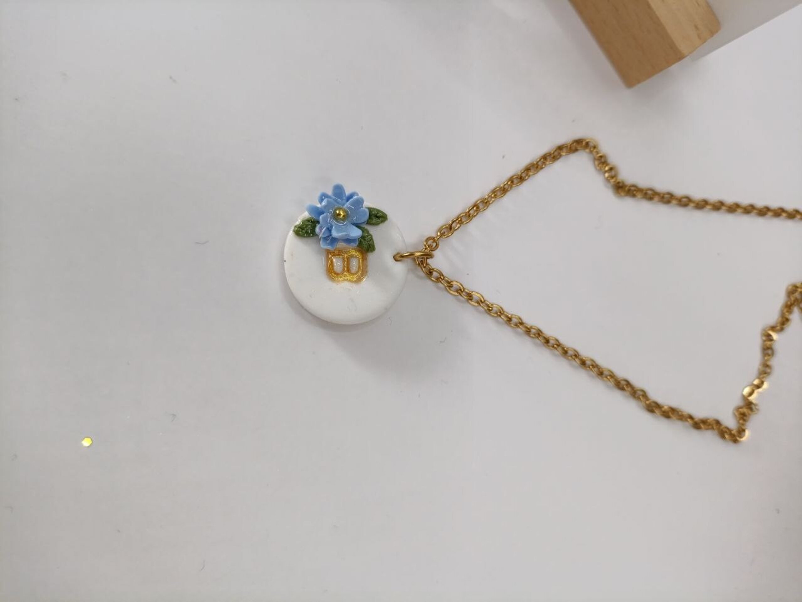 Conjunto de pendientes y colgante personalizado - 3