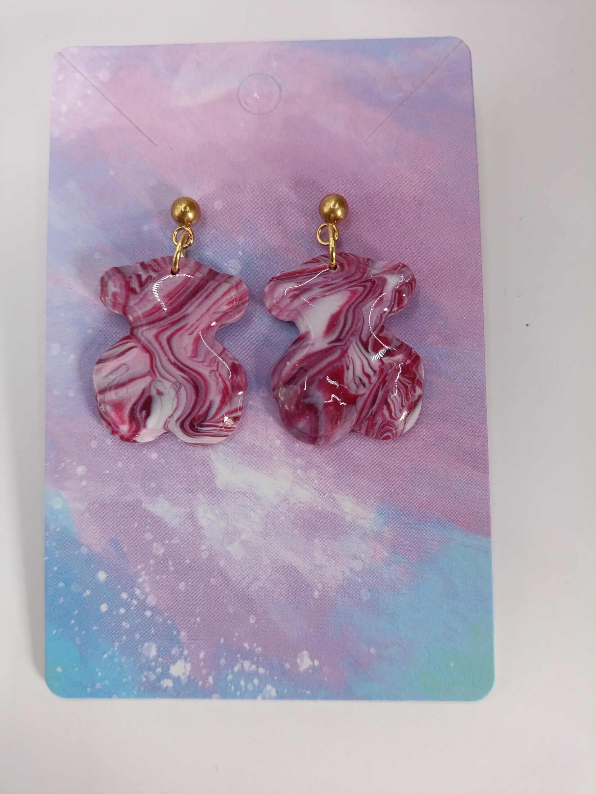 Pendientes Oso colgant- varios colores - 11