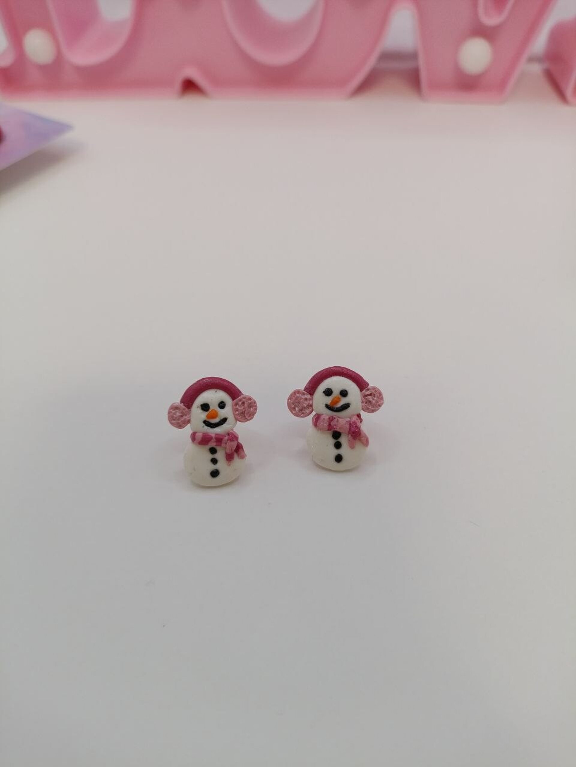 Pendientes pequeños edicion Navidad, pares sueltos - varios modelos - 8