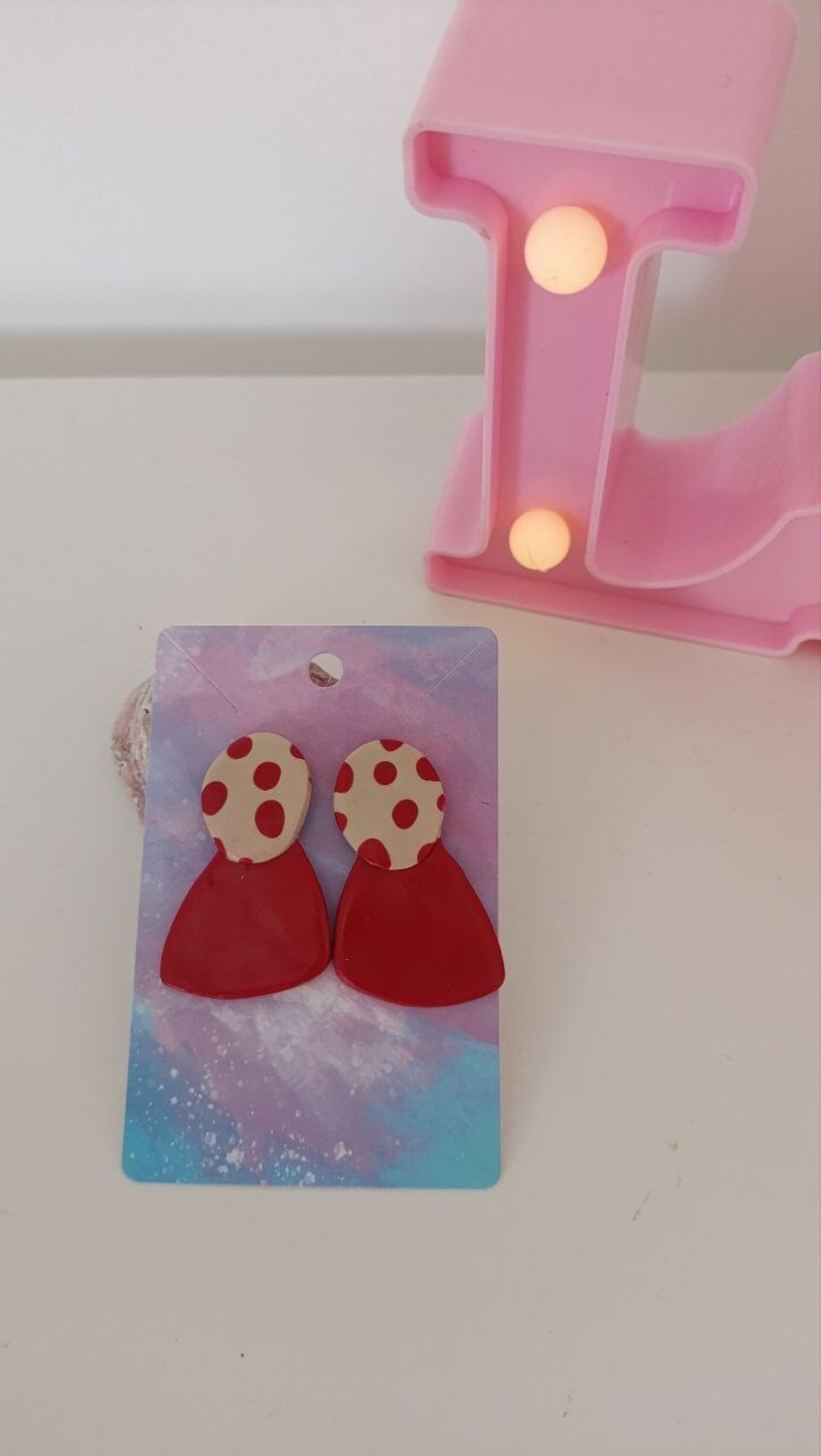 Pendientes Arcilla polimerica modelo Sevilla - 2