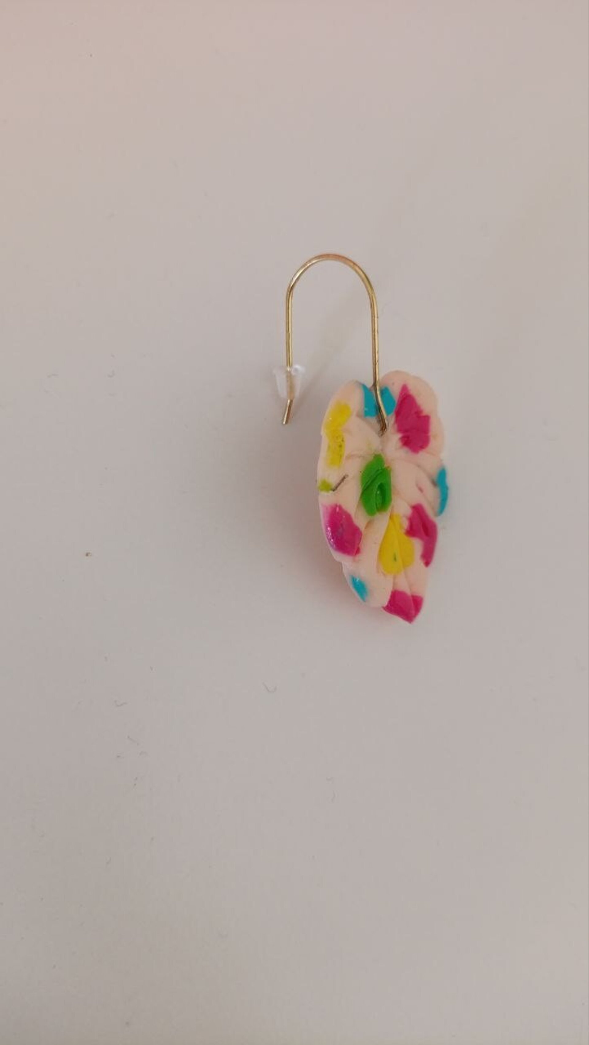 Pendientes de Arcilla polimerica modelo Adán Colorido - 5