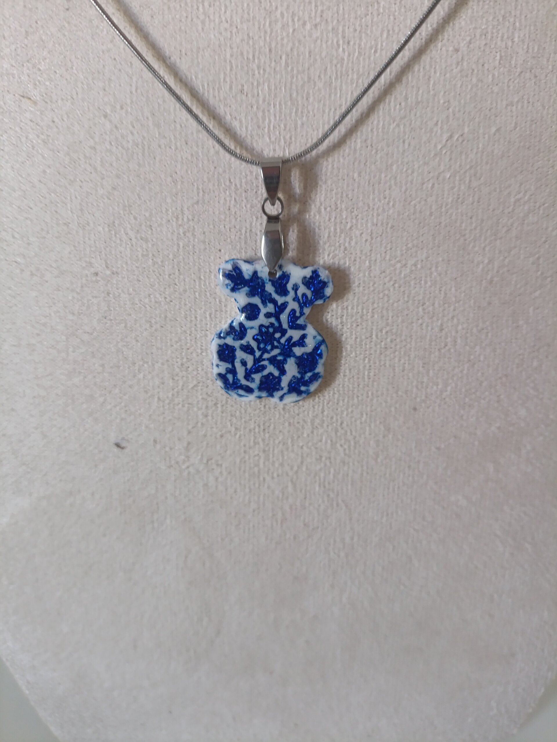 Conjunto pendientes y colgante Oso - 8