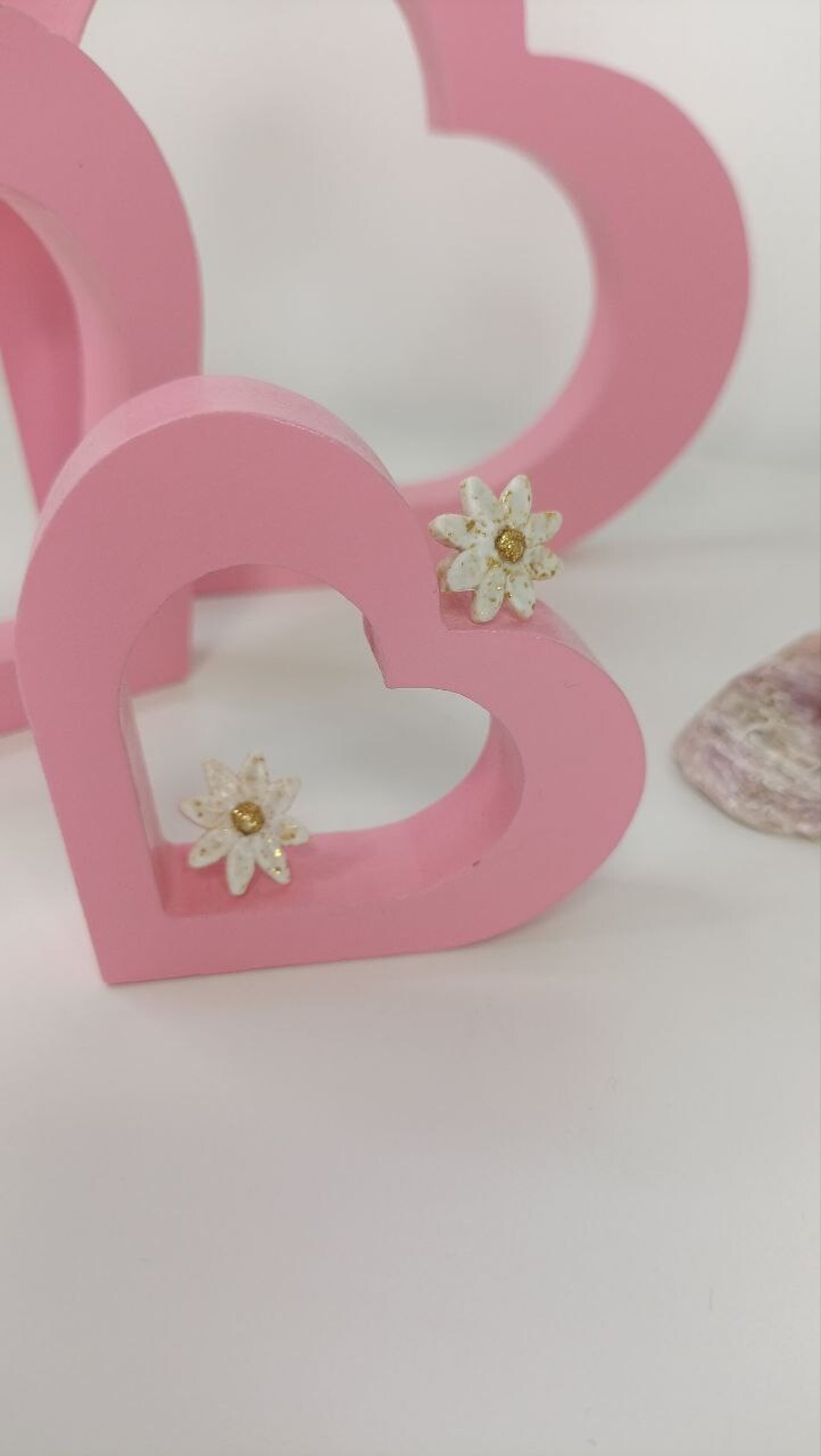 Pendientes pequeños Margarita Gold - 10