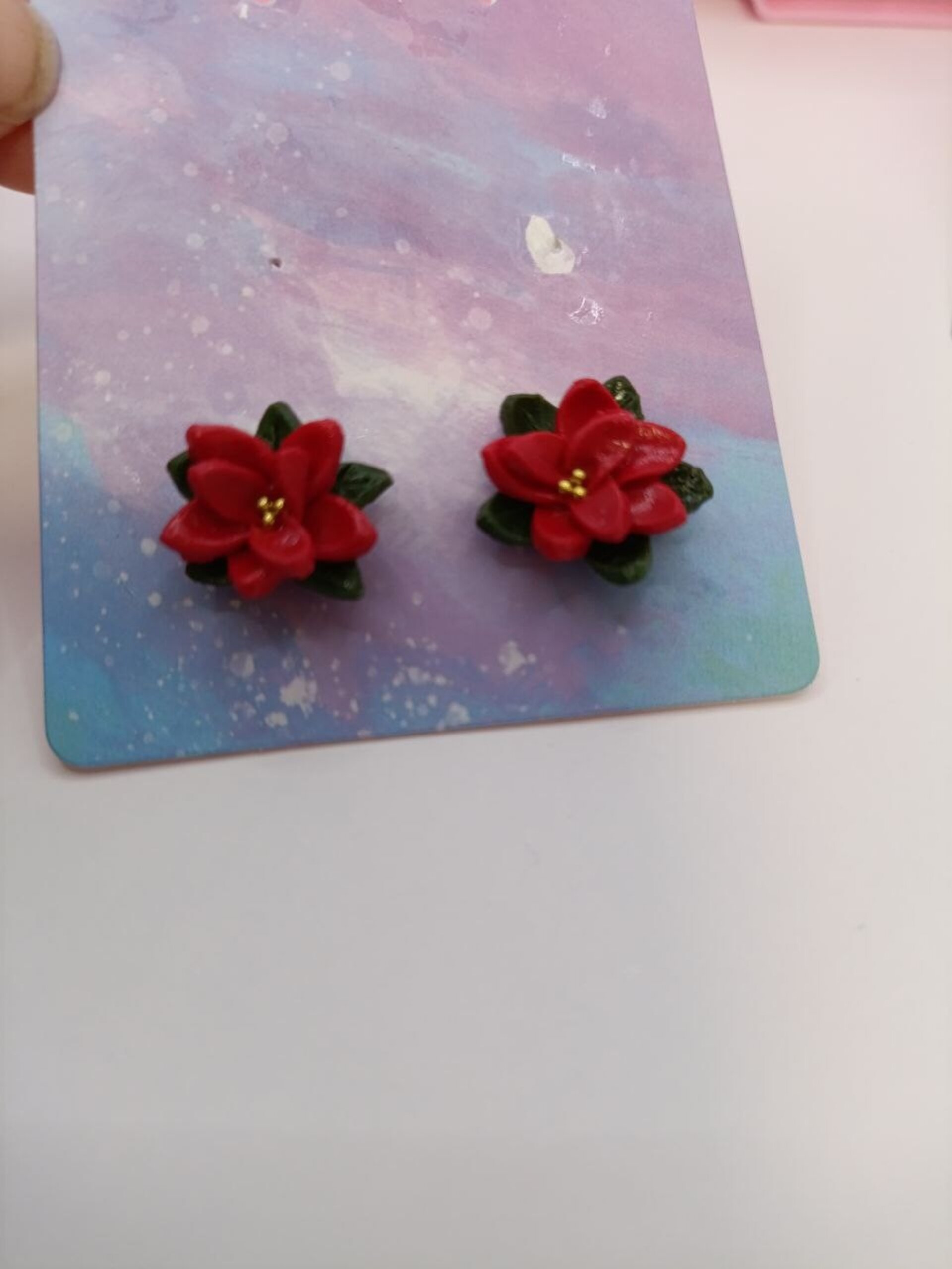 Pendientes pequeños edicion Navidad, pares sueltos - varios modelos - 13