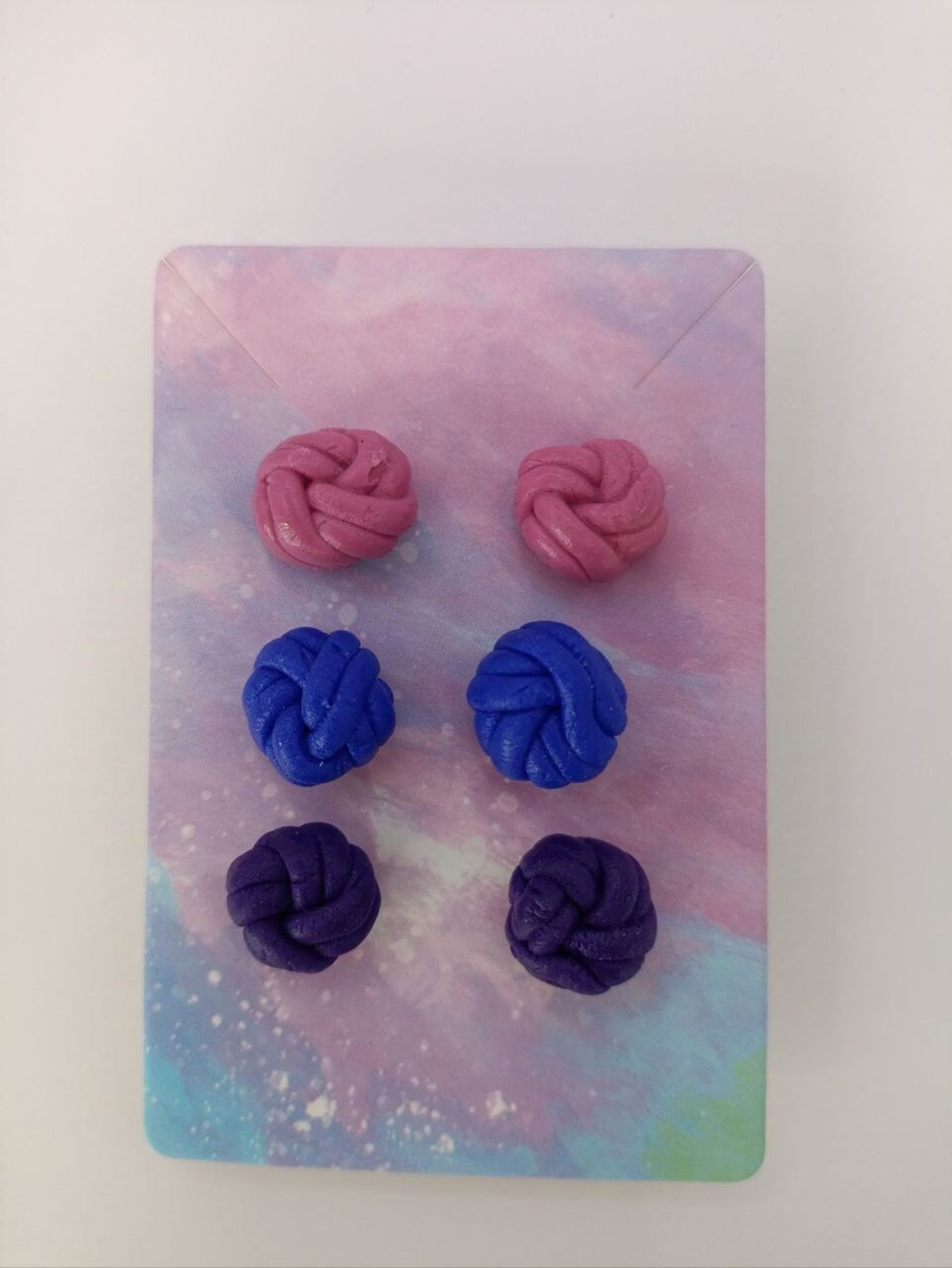 Pack de 3 Pares de Pendientes pequeños mujer- 25 MODELOS DIFERENTES - 9