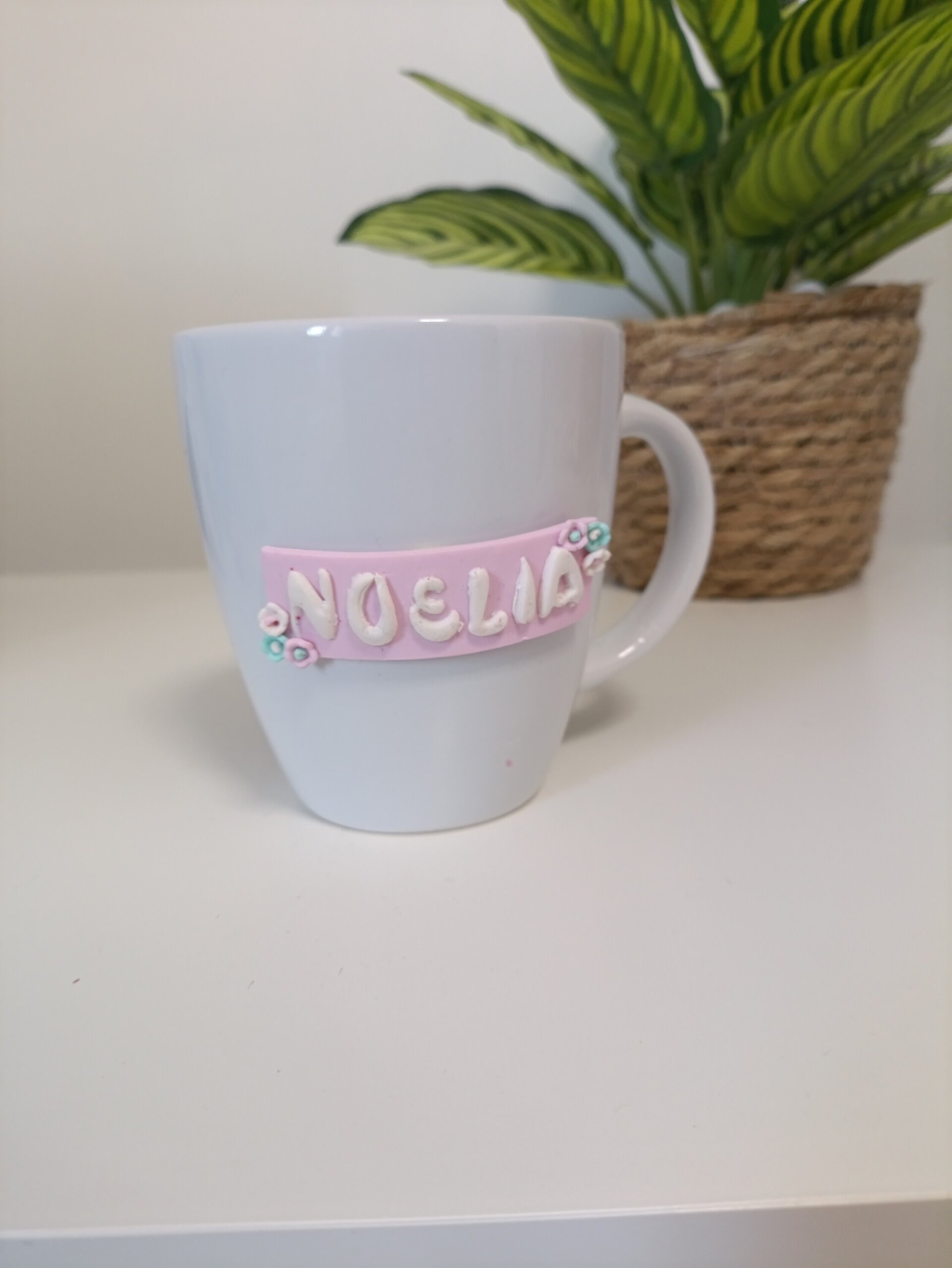 Taza personalizada muñeca en columpio - 7
