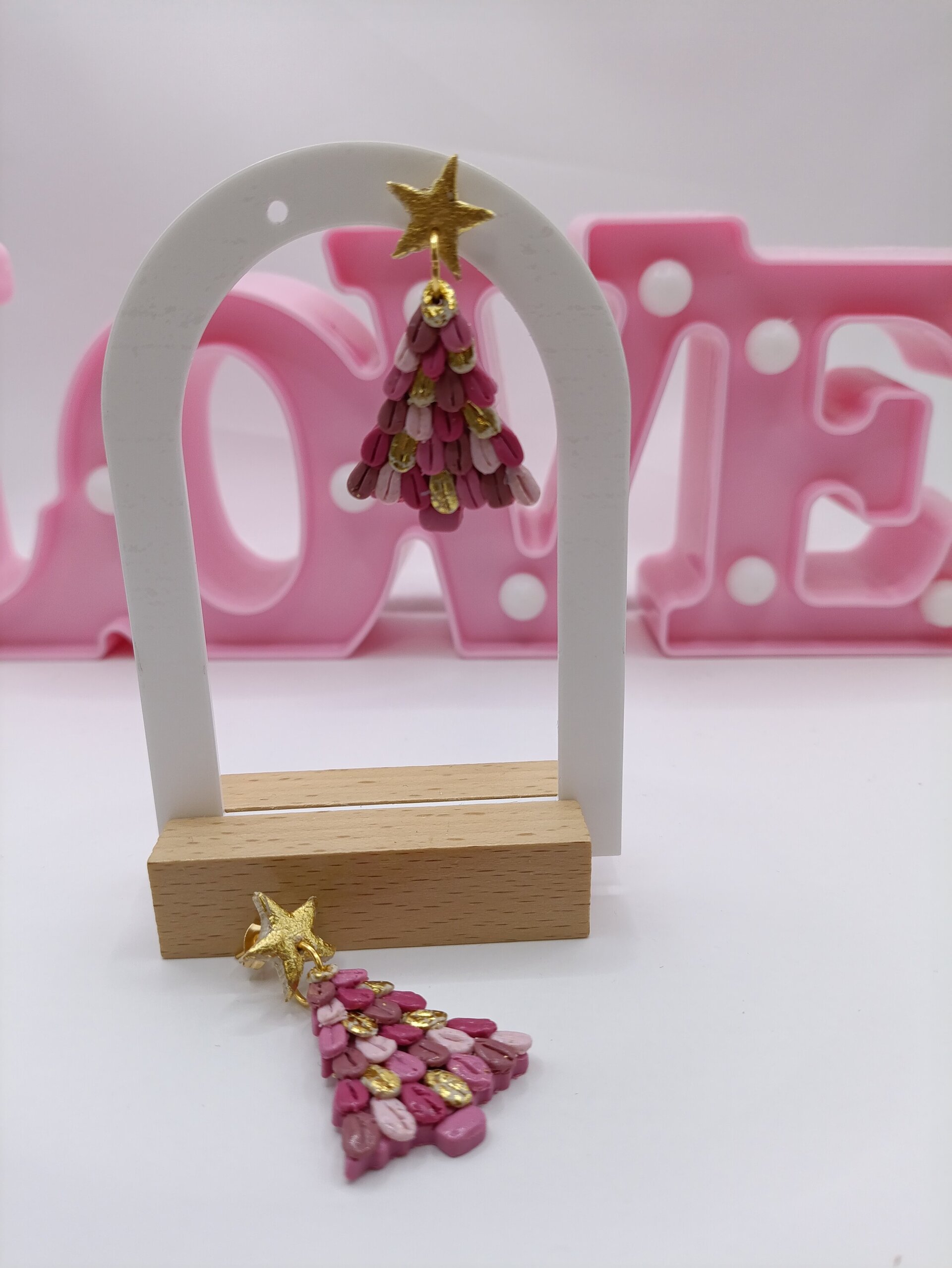 Pendientes arbol de navidad - 7