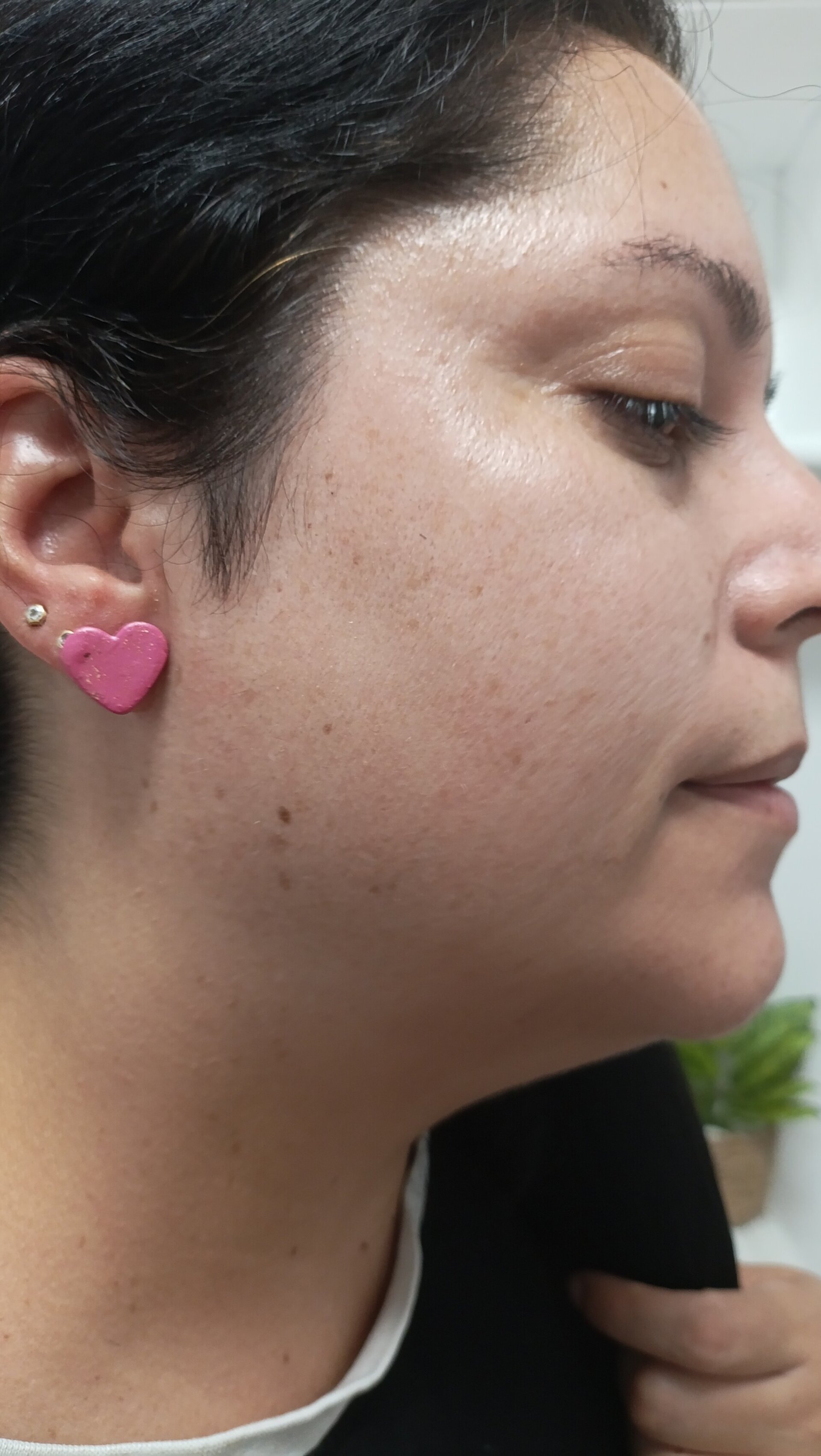 Pendientes pequeños Corazon Rosa - 4