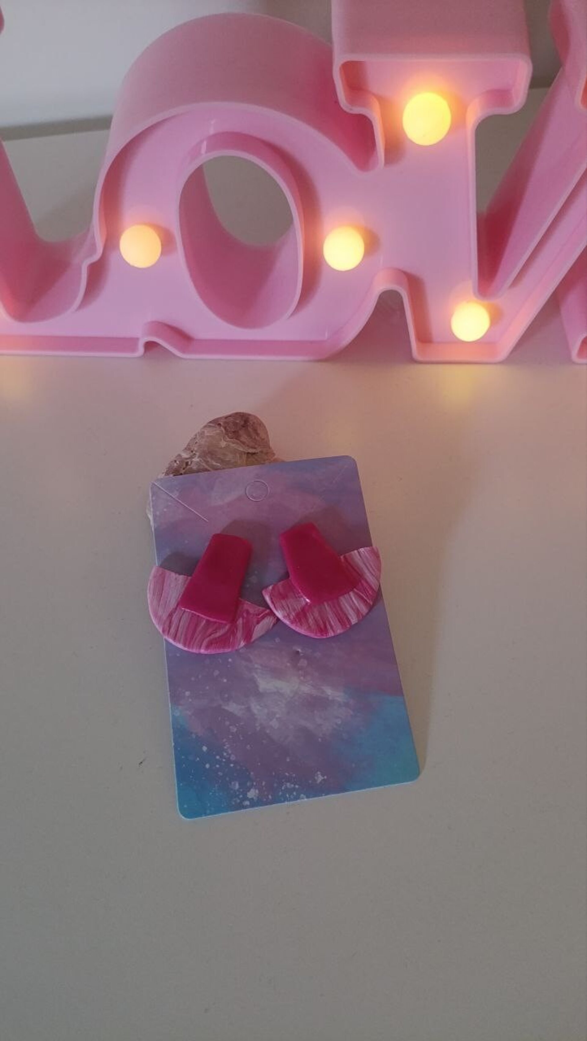 Pendientes Modelo Egipto Rosa - 4