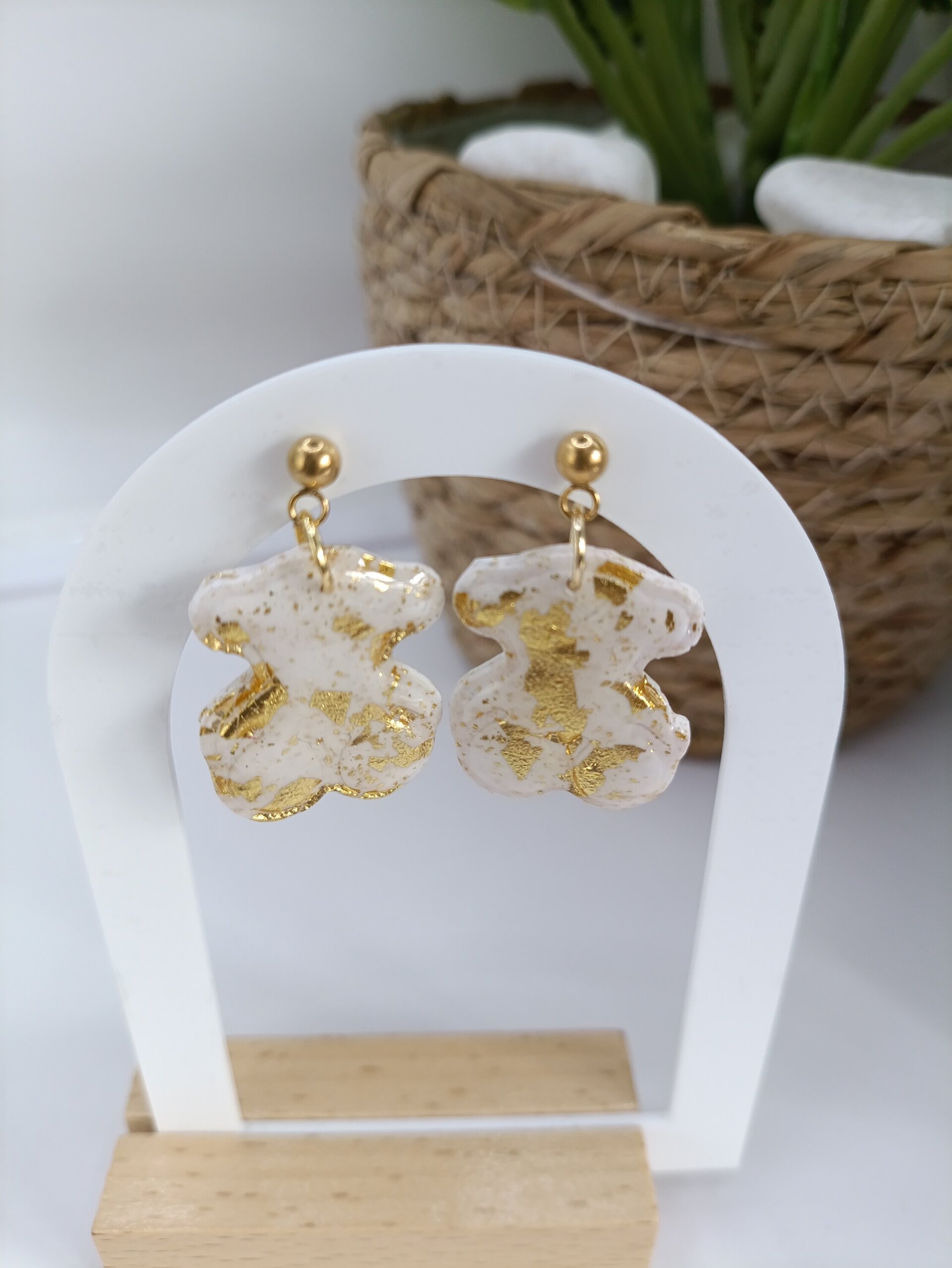 Pendientes Oso colgant- varios colores - 8