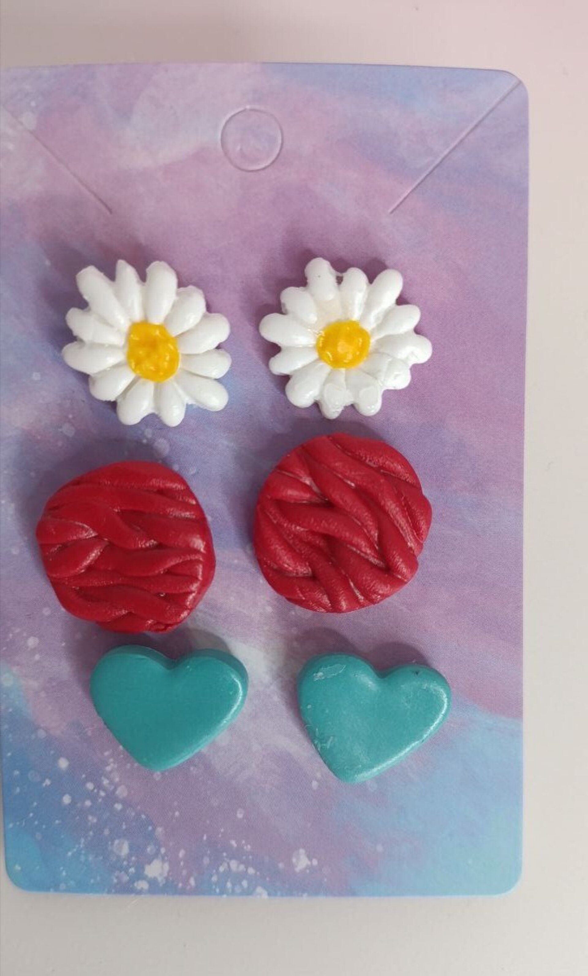 Pack de 3 Pares de Pendientes pequeños mujer- 25 MODELOS DIFERENTES - 11