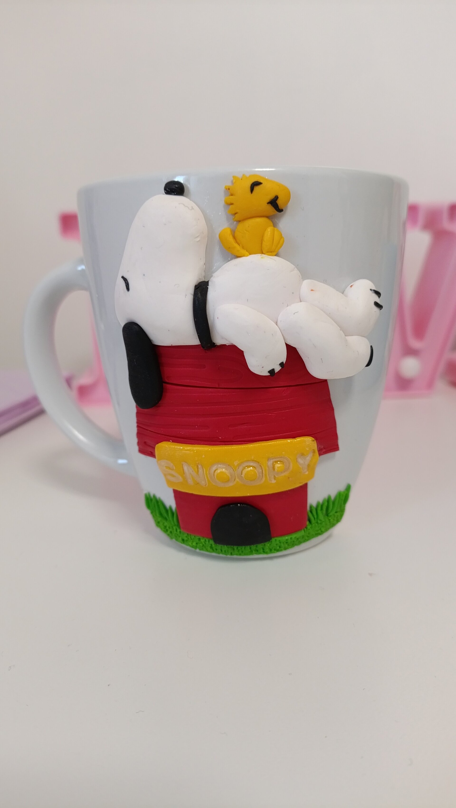 Taza personalizada Snoopy con nombre - 8