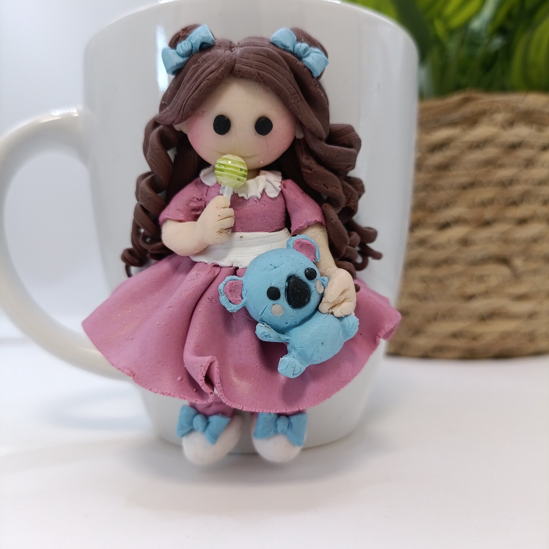 Taza personalizada de muñeca con koala - 3