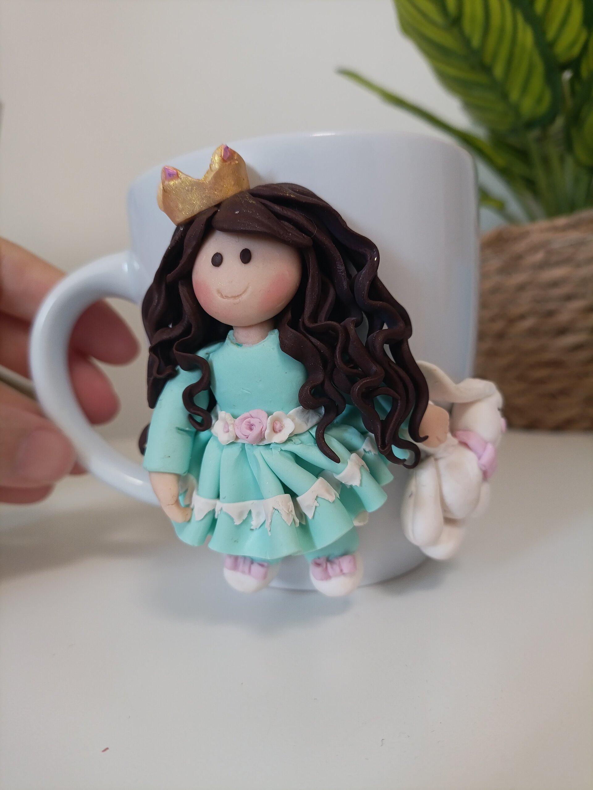 Taza personalizada Muñeca hecha a mano - 4