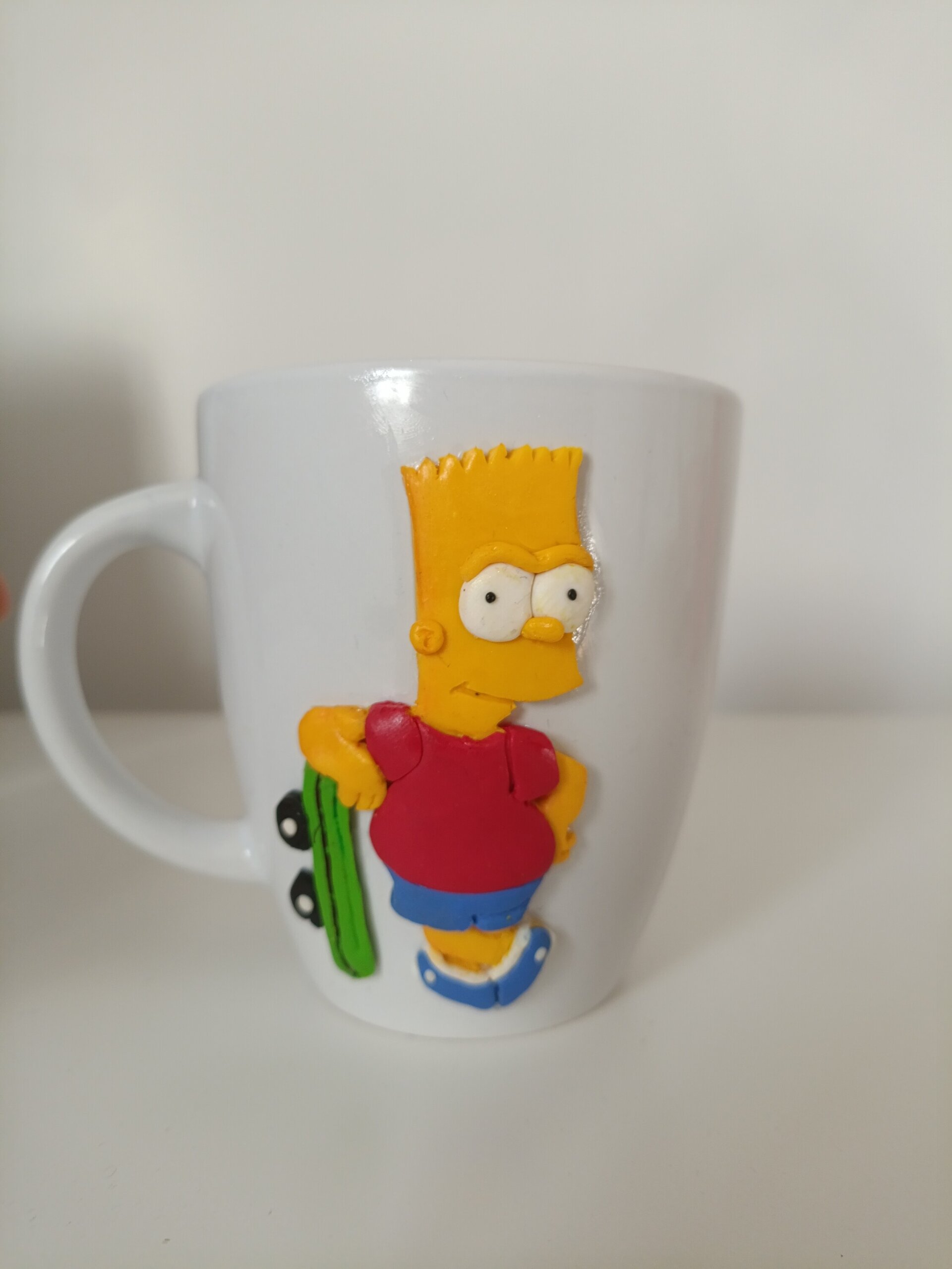 Taza personalizada Bart Simpson con nombre, hecha a mano - 3