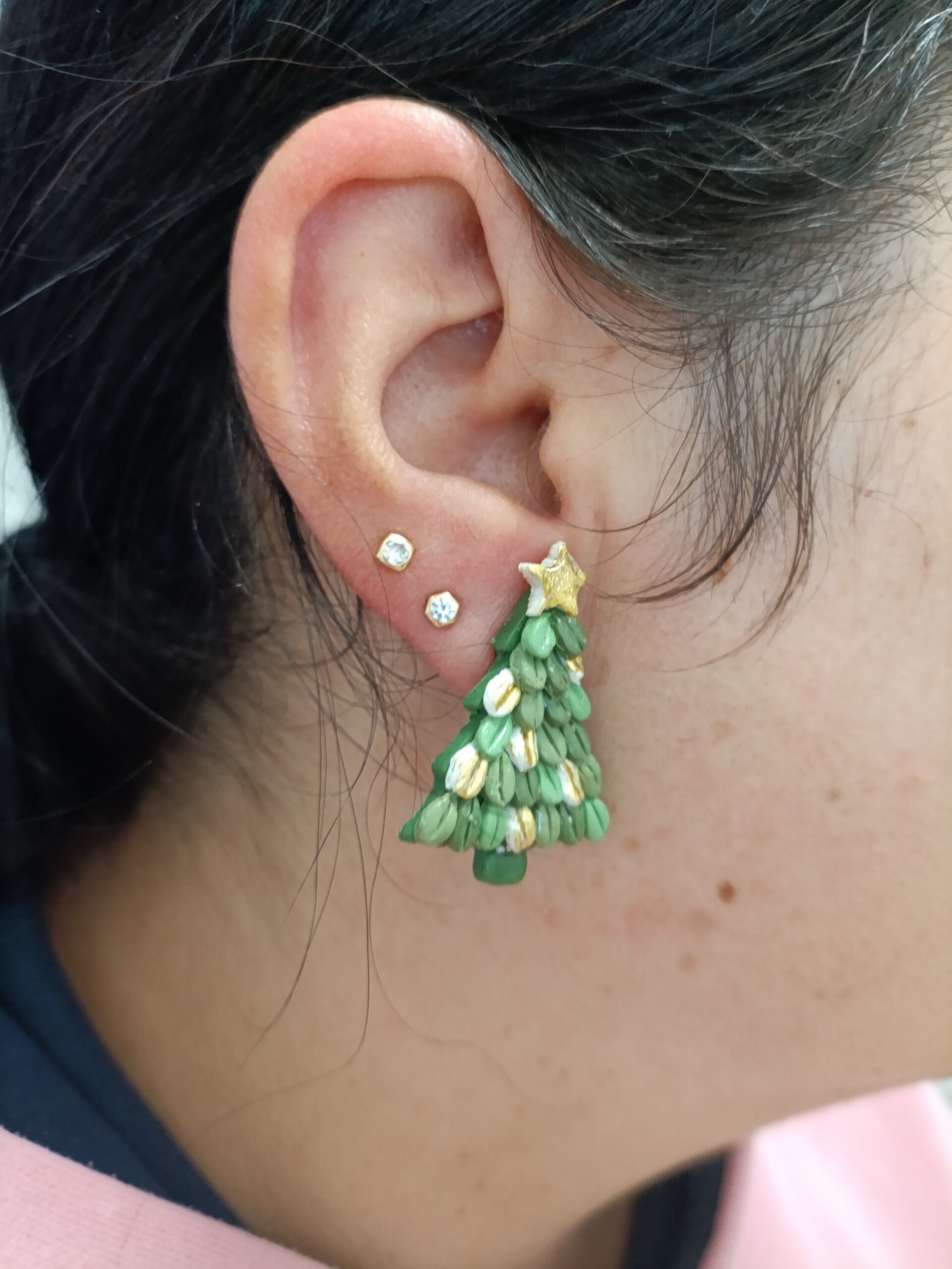 Pendientes arbol de navidad - 11