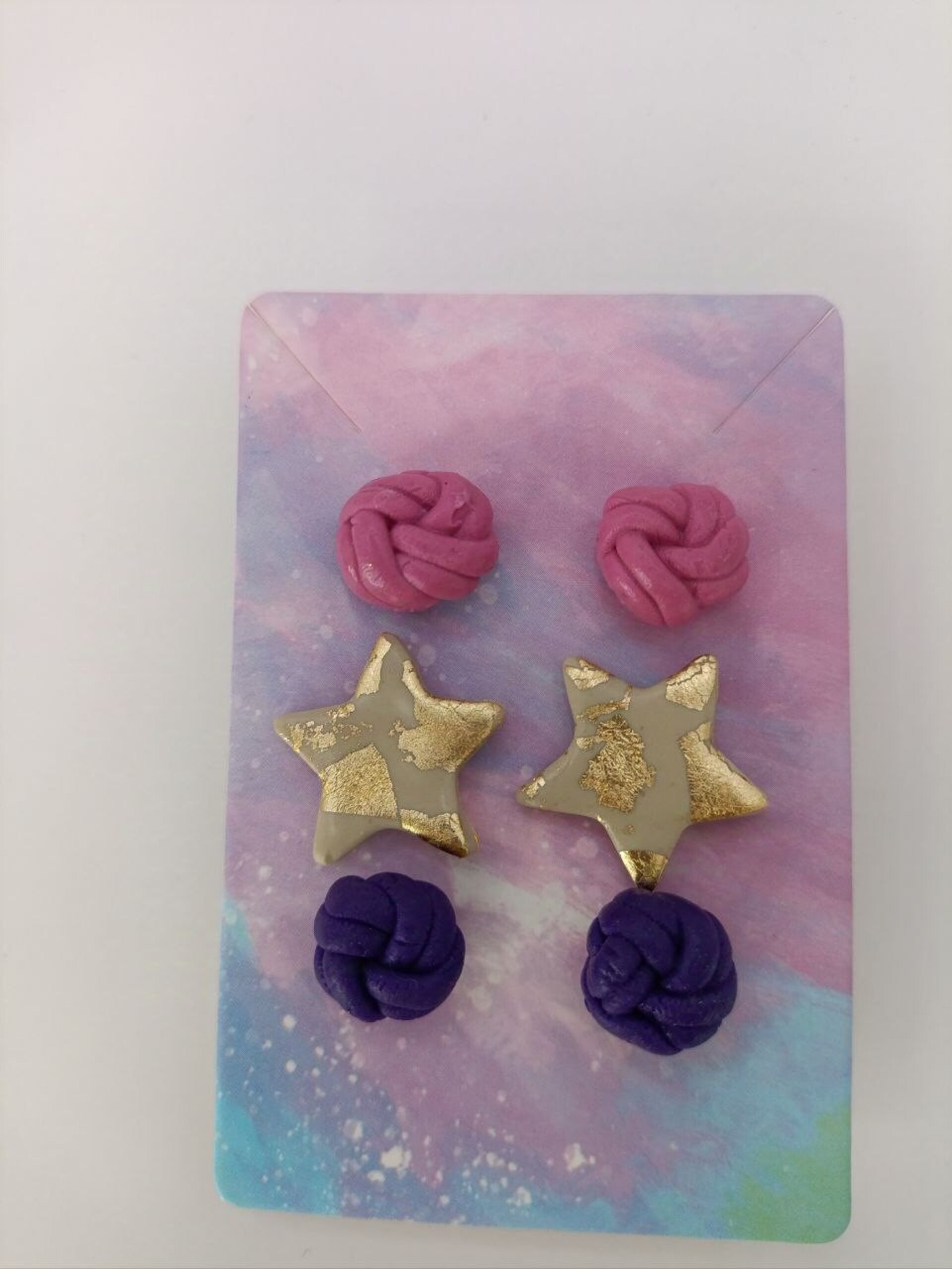 Pack de 3 Pares de Pendientes pequeños mujer- 25 MODELOS DIFERENTES - 23