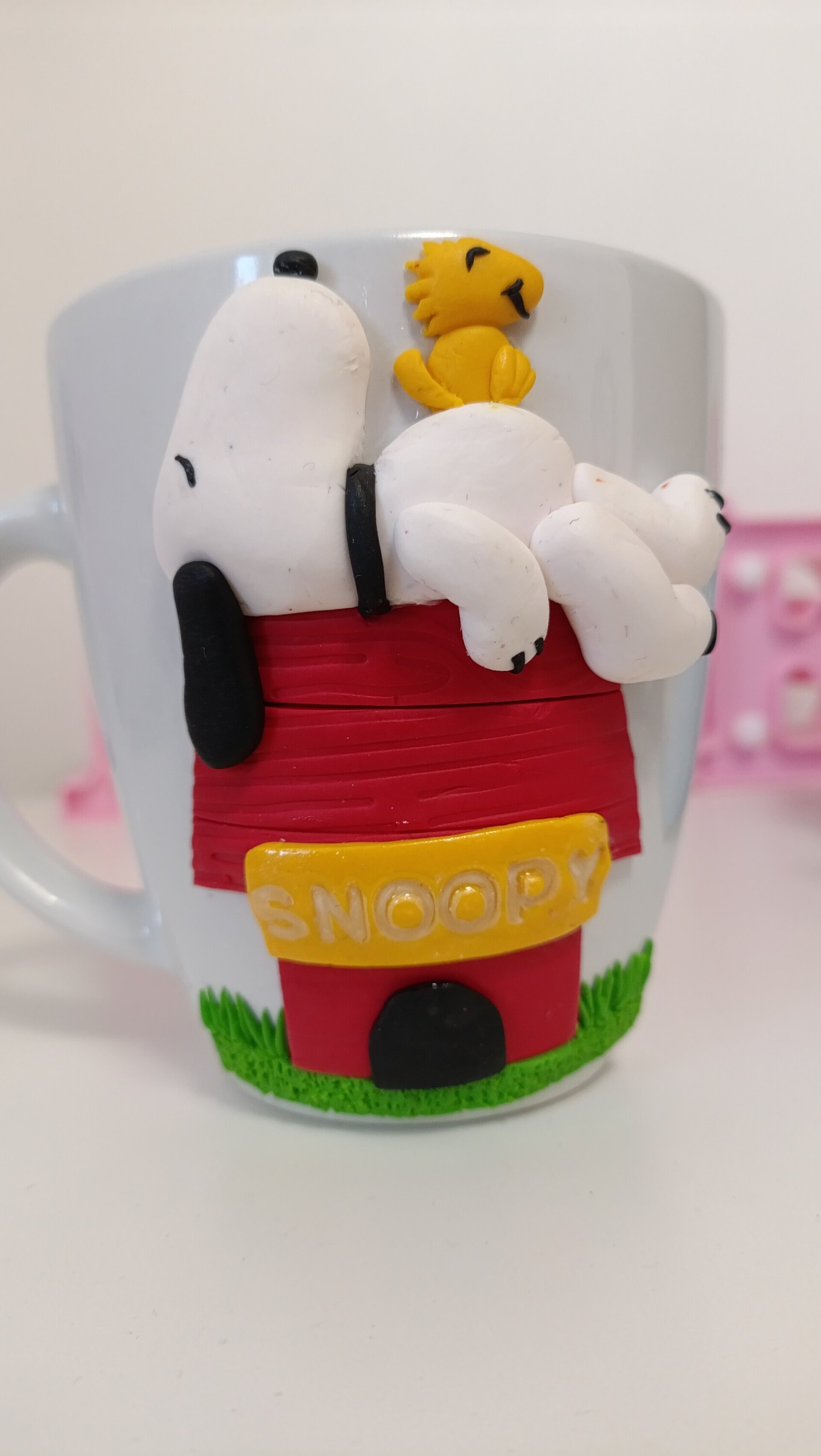 Taza personalizada Snoopy con nombre - 7