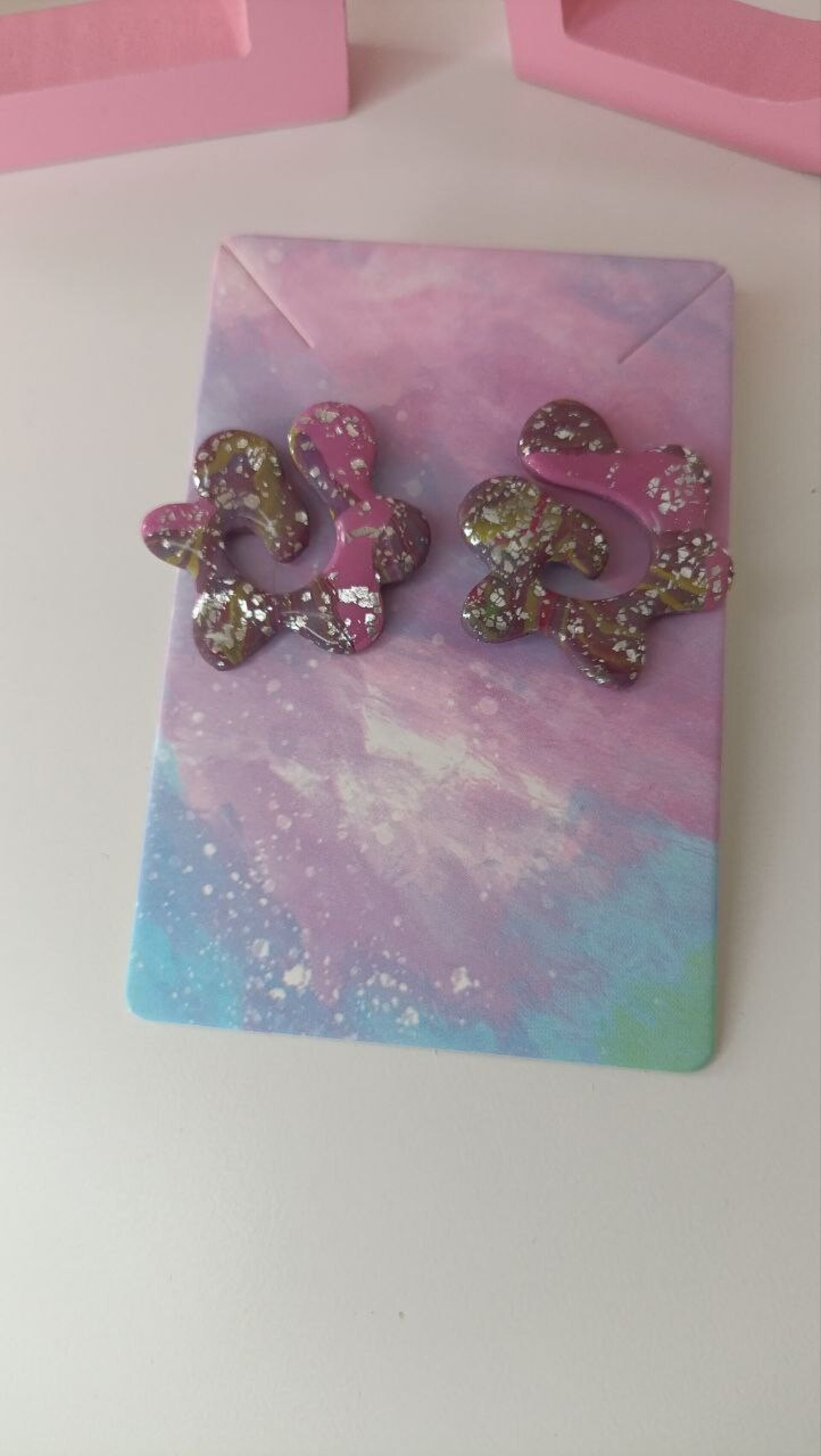 Pendientes Flow Sicodelic - 3