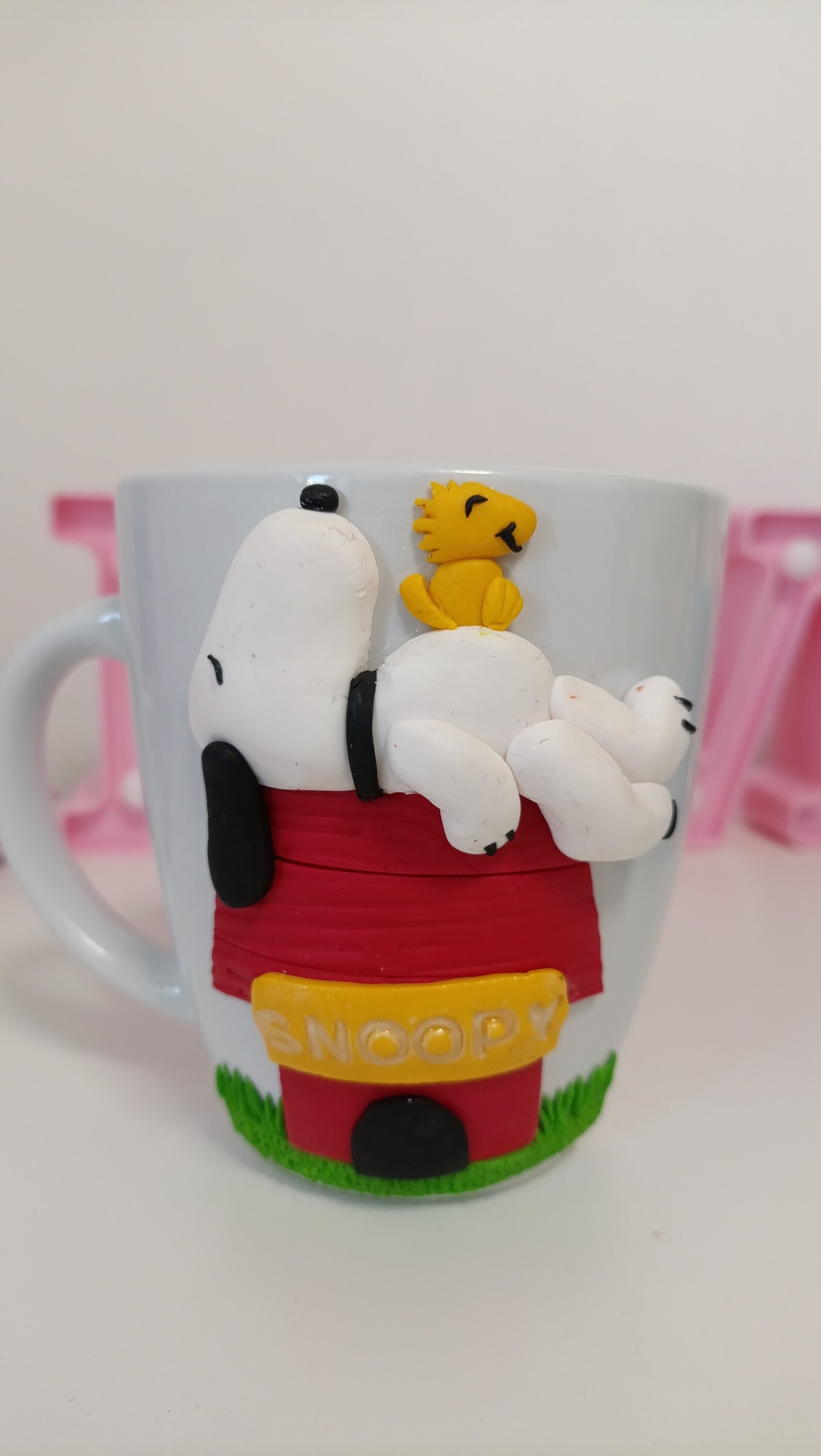 Taza personalizada Snoopy con nombre - 6