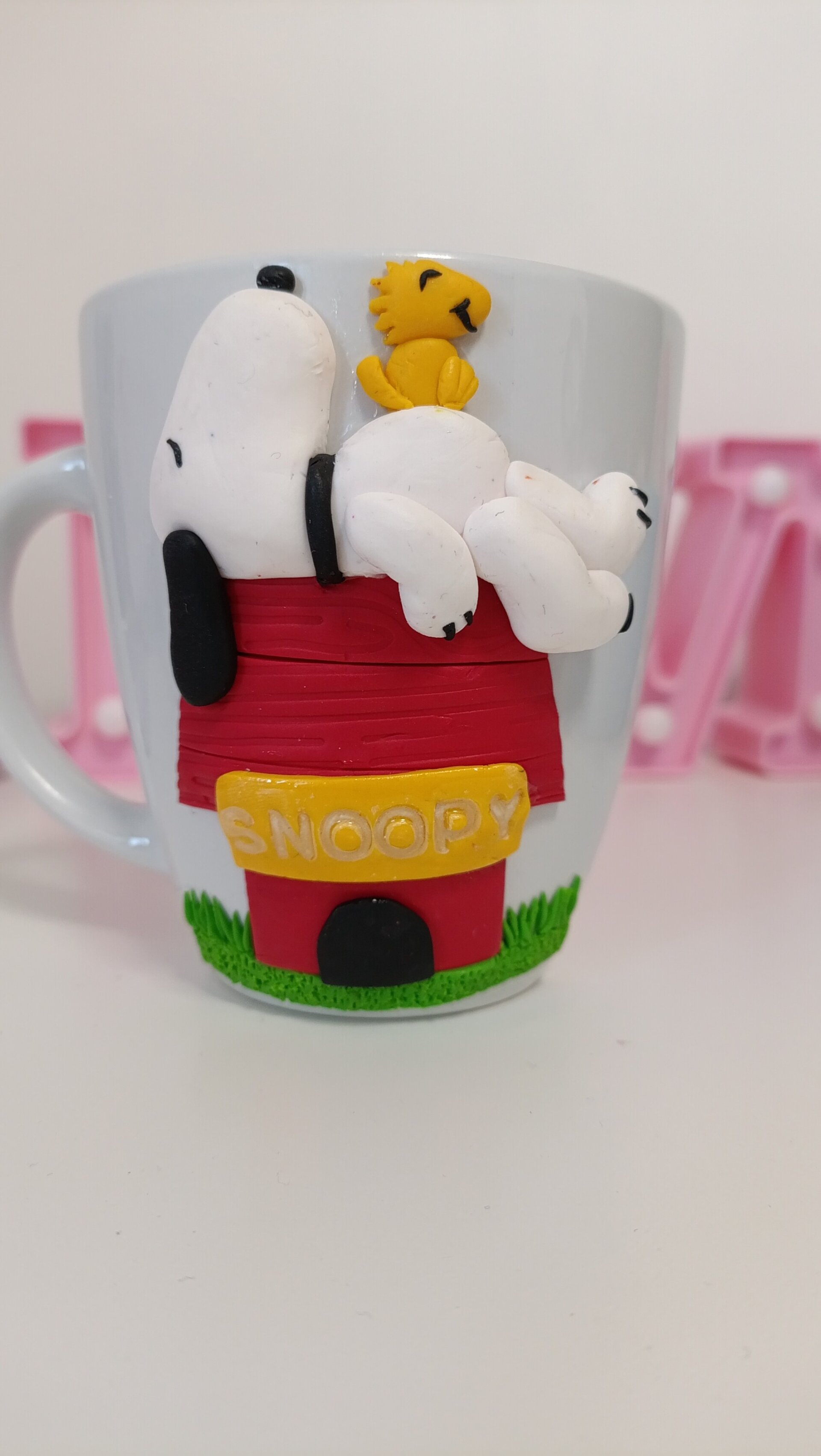 Taza personalizada Snoopy con nombre - 5