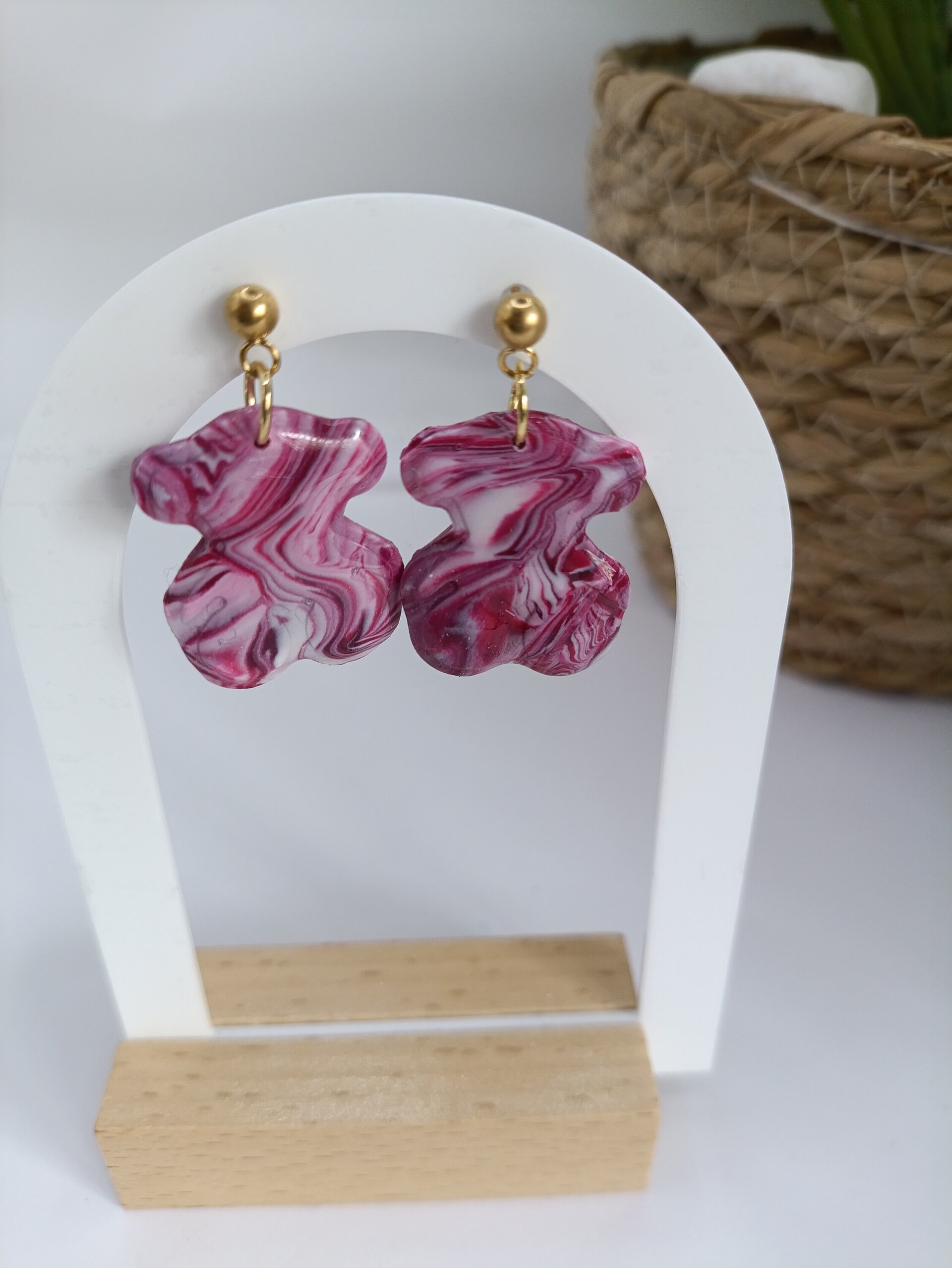 Pendientes Oso colgant- varios colores - 13