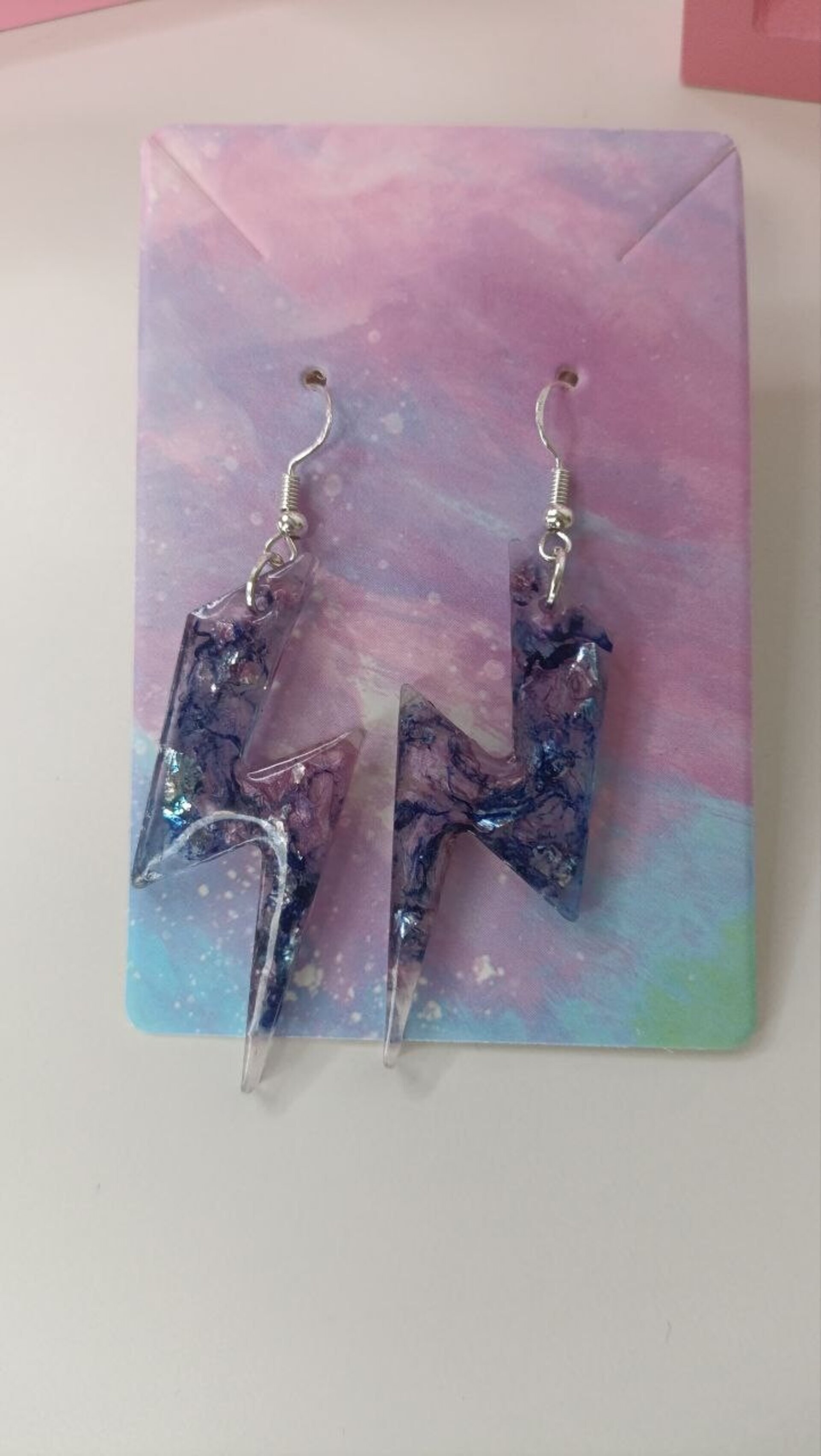 Pendientes de Resina Rayos - 4