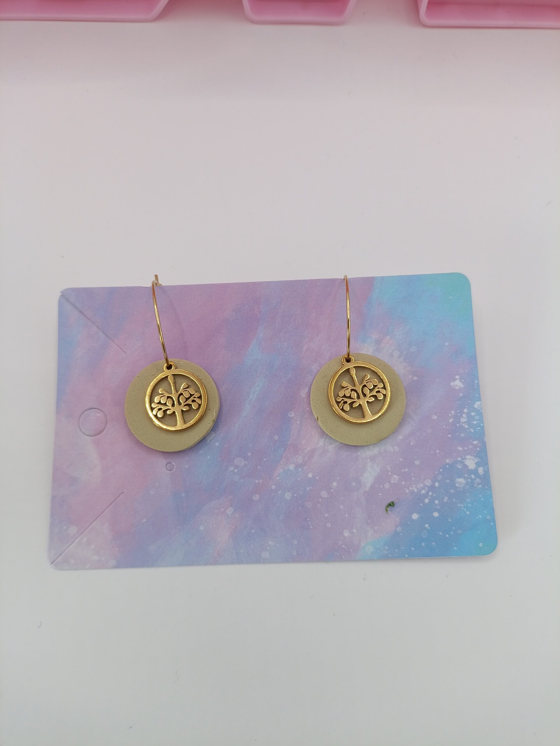 Pendientes aro Arbol de la vida - 7