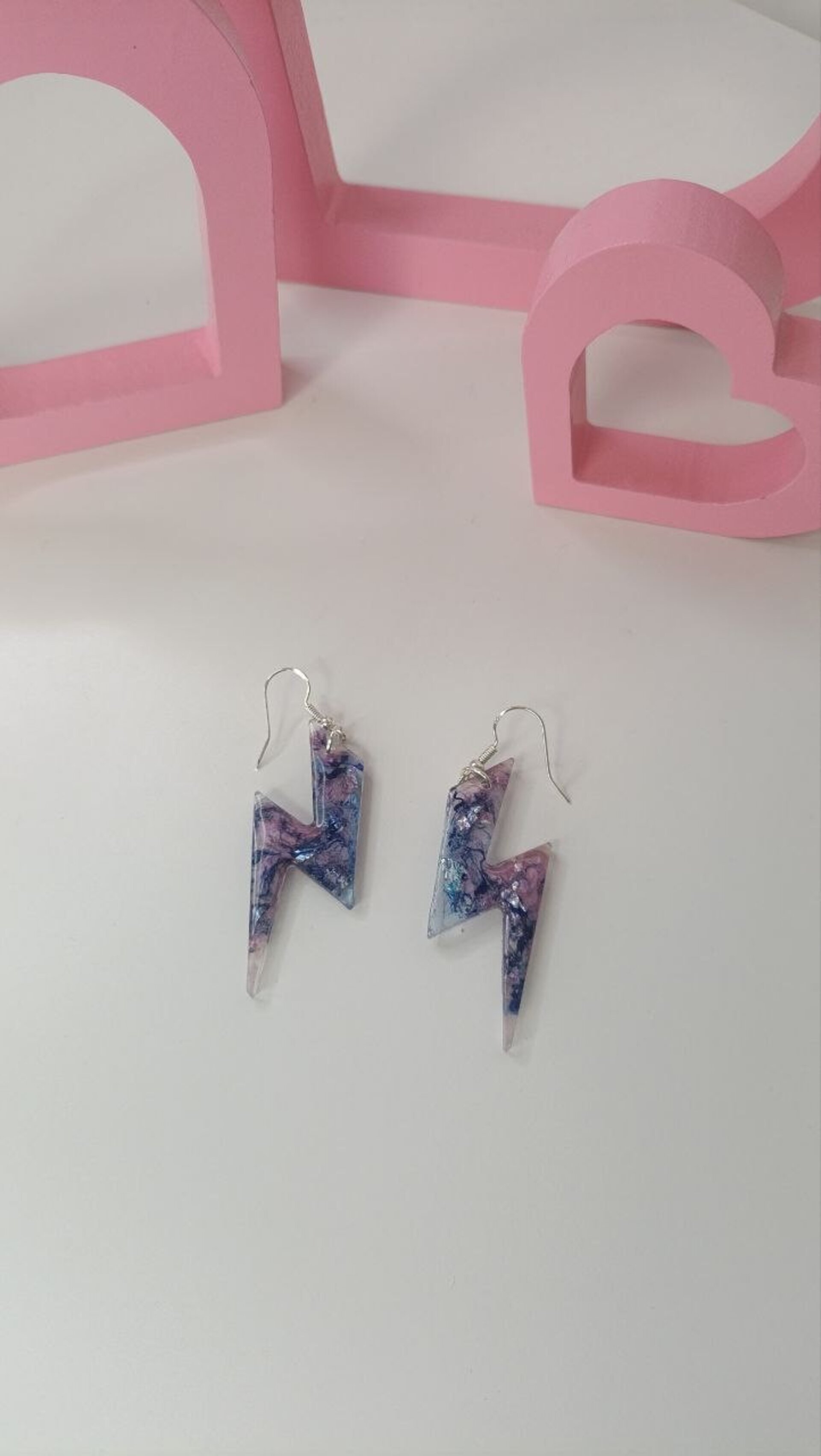 Pendientes de Resina Rayos - 2