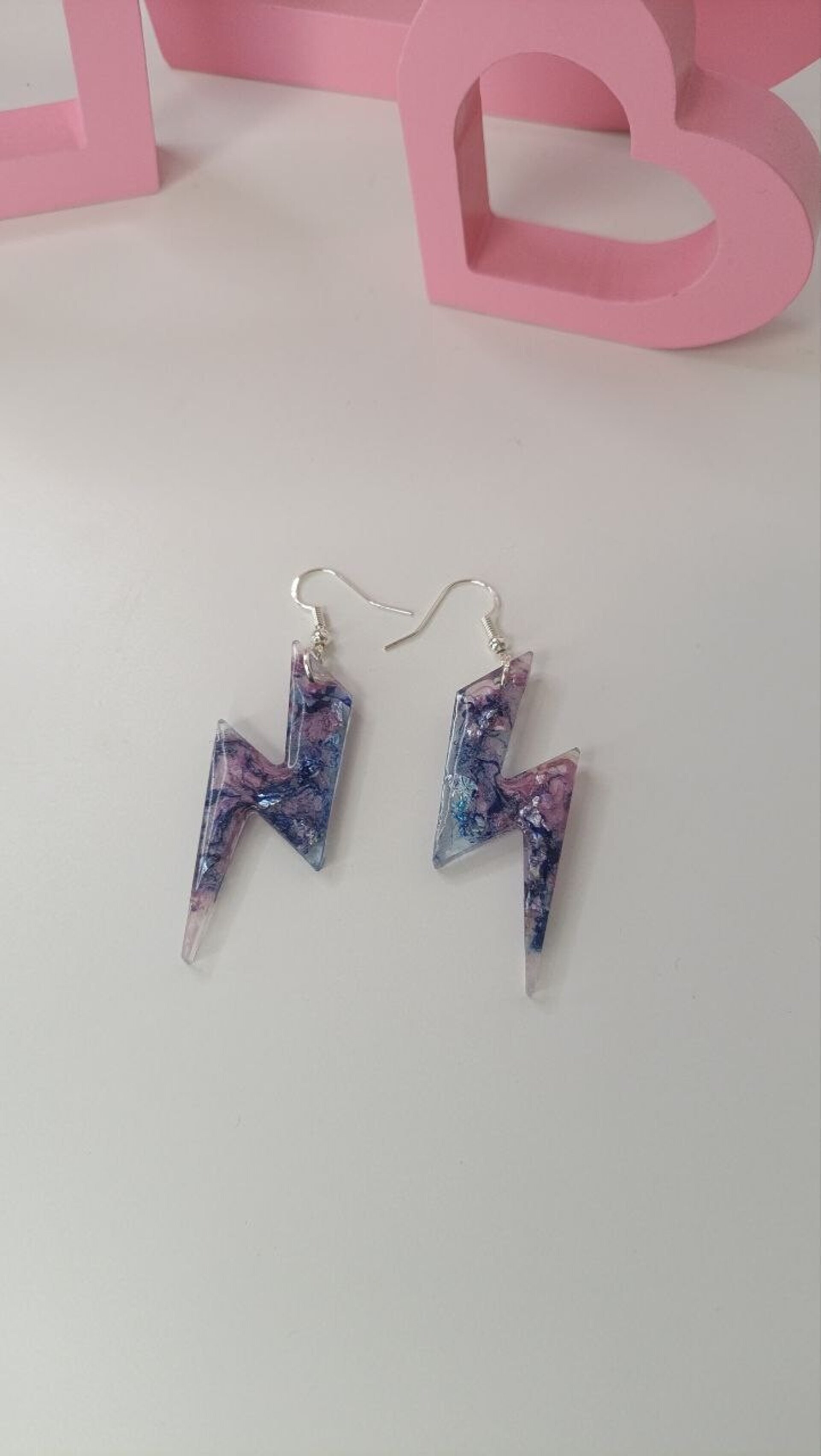 Pendientes de Resina Rayos - 3