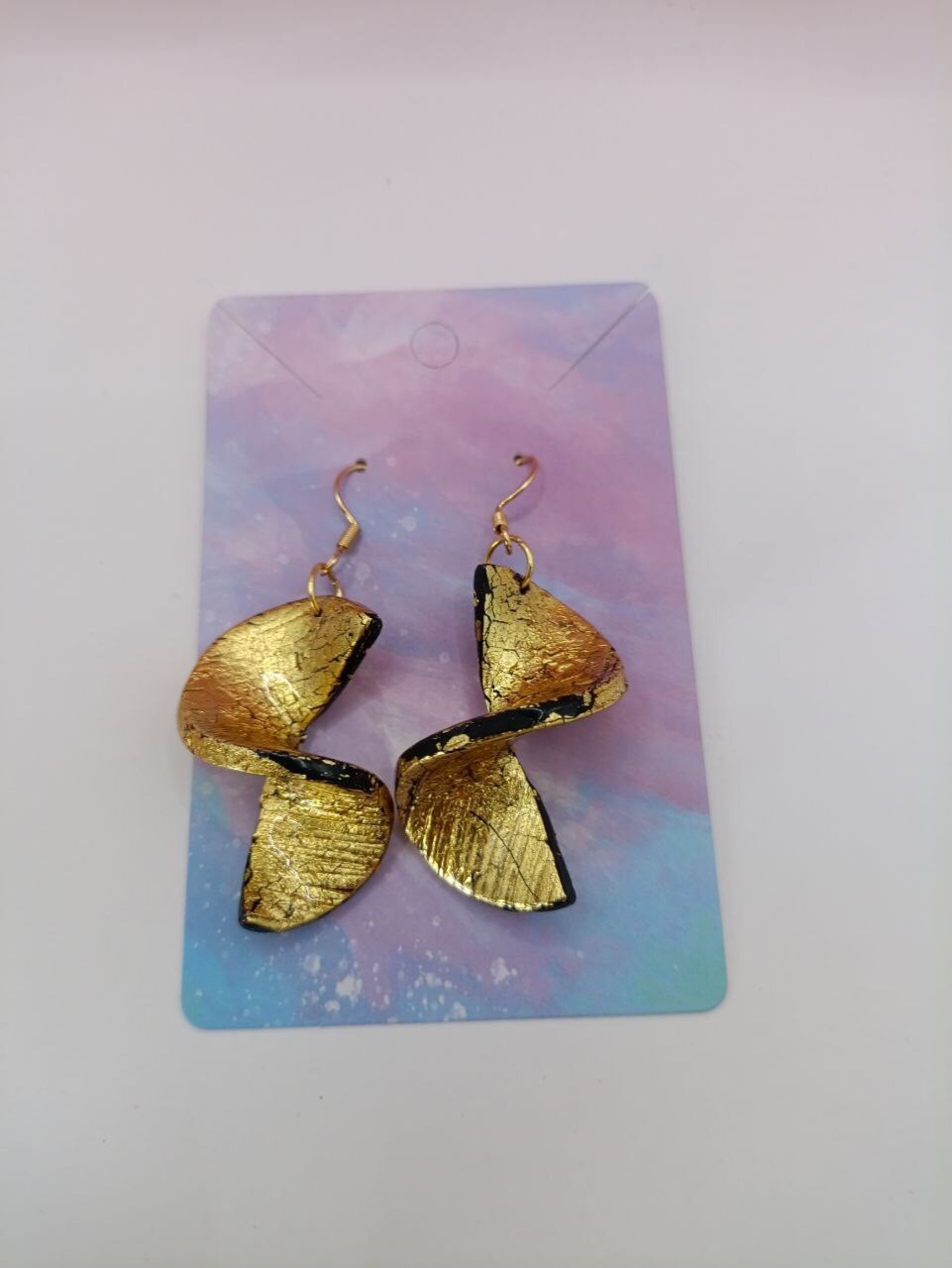 Pendientes de fiesta hechos a mano - 8
