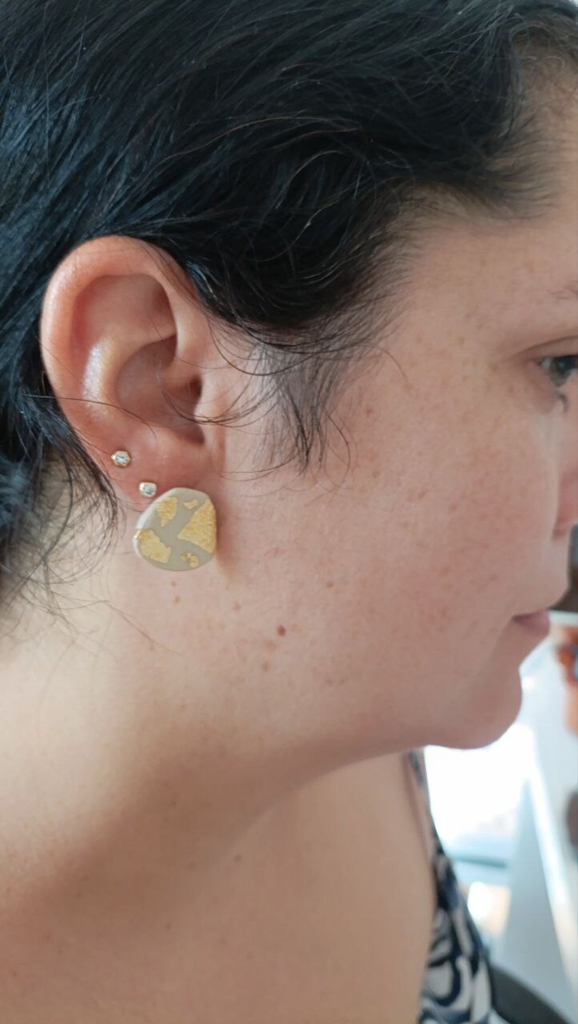 Pendientes de Arcilla polimerica Elegant pequeño - 4