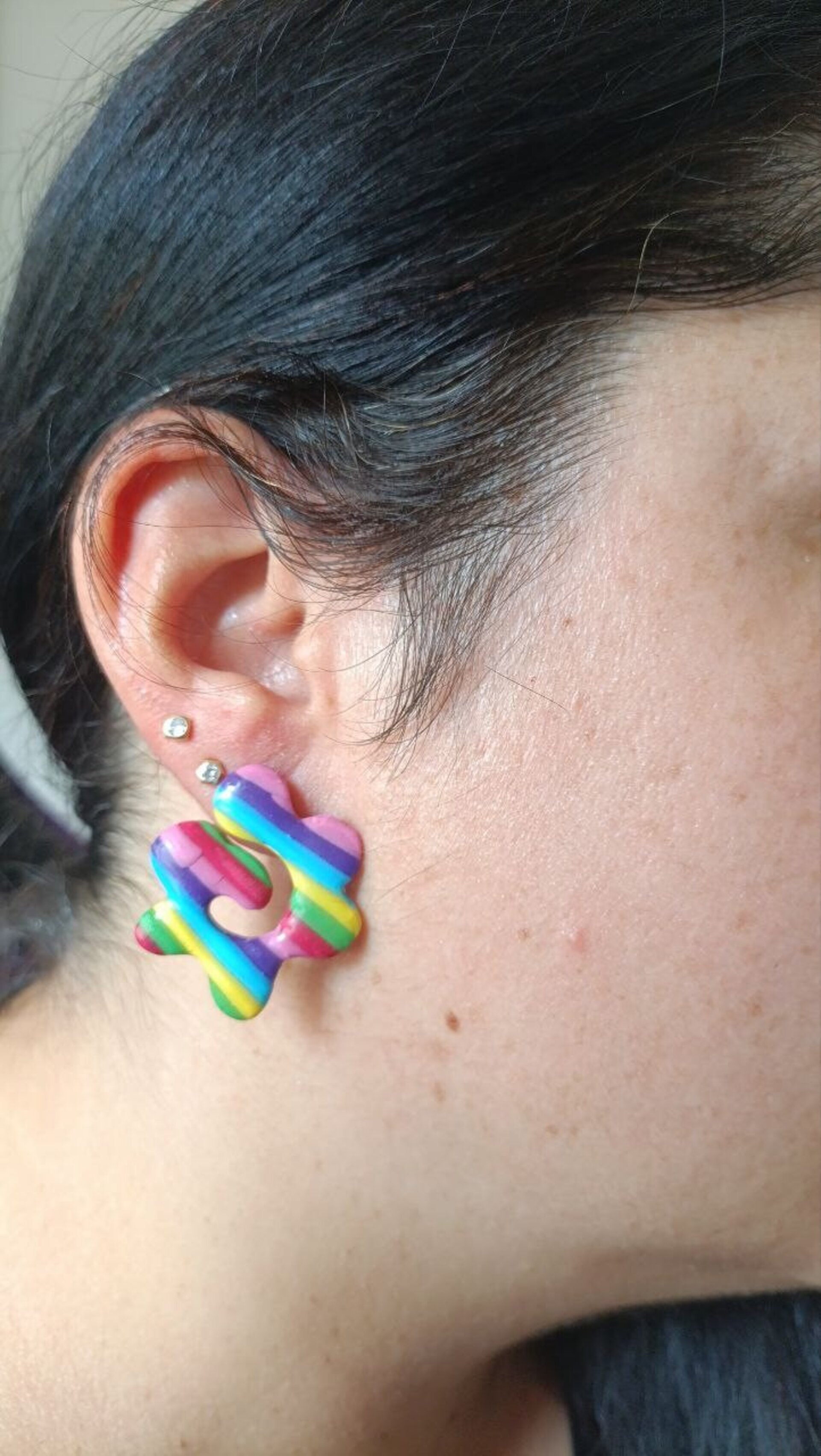 Pendientes Flow Multicolor - 9