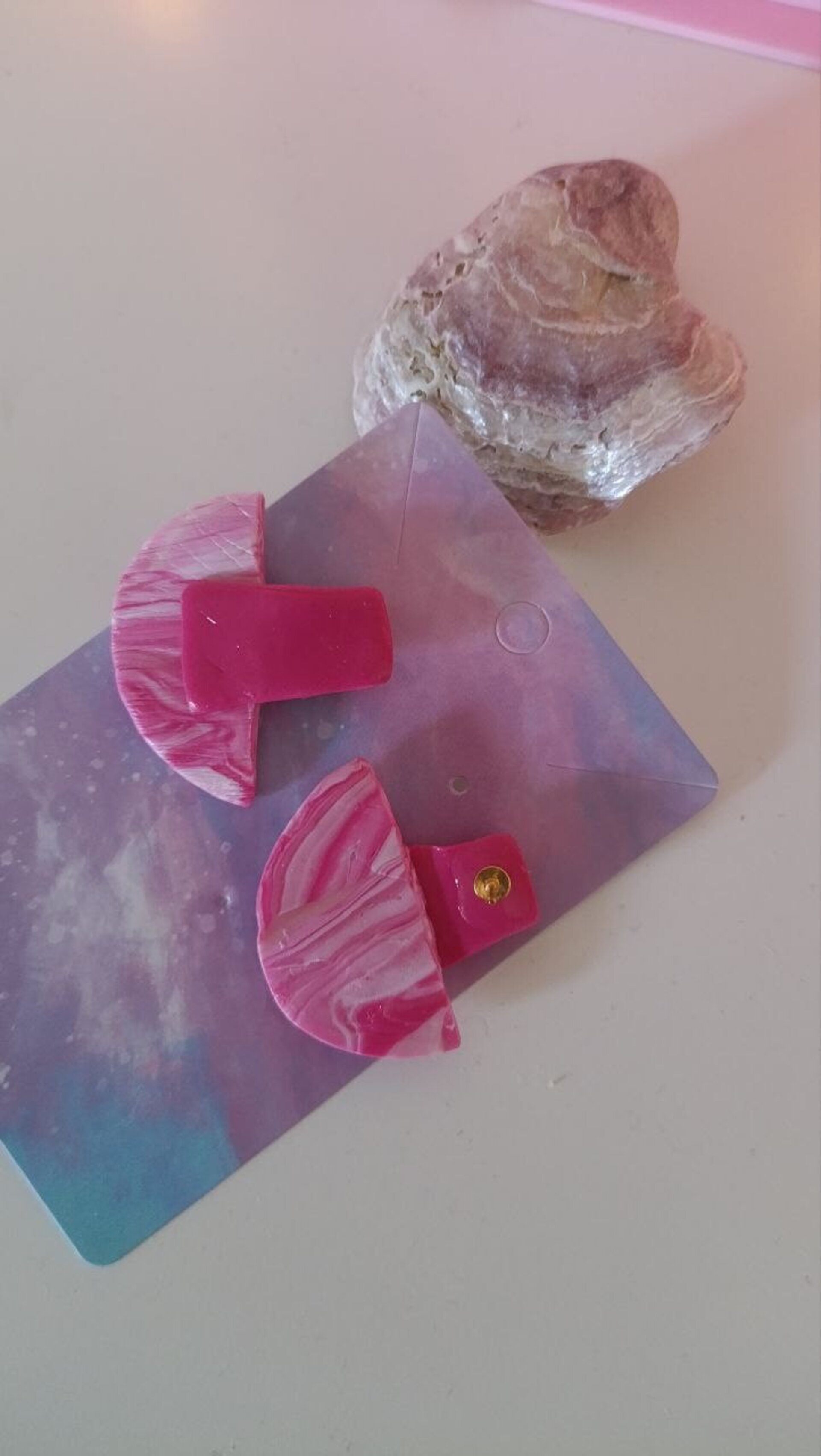Pendientes Modelo Egipto Rosa - 2