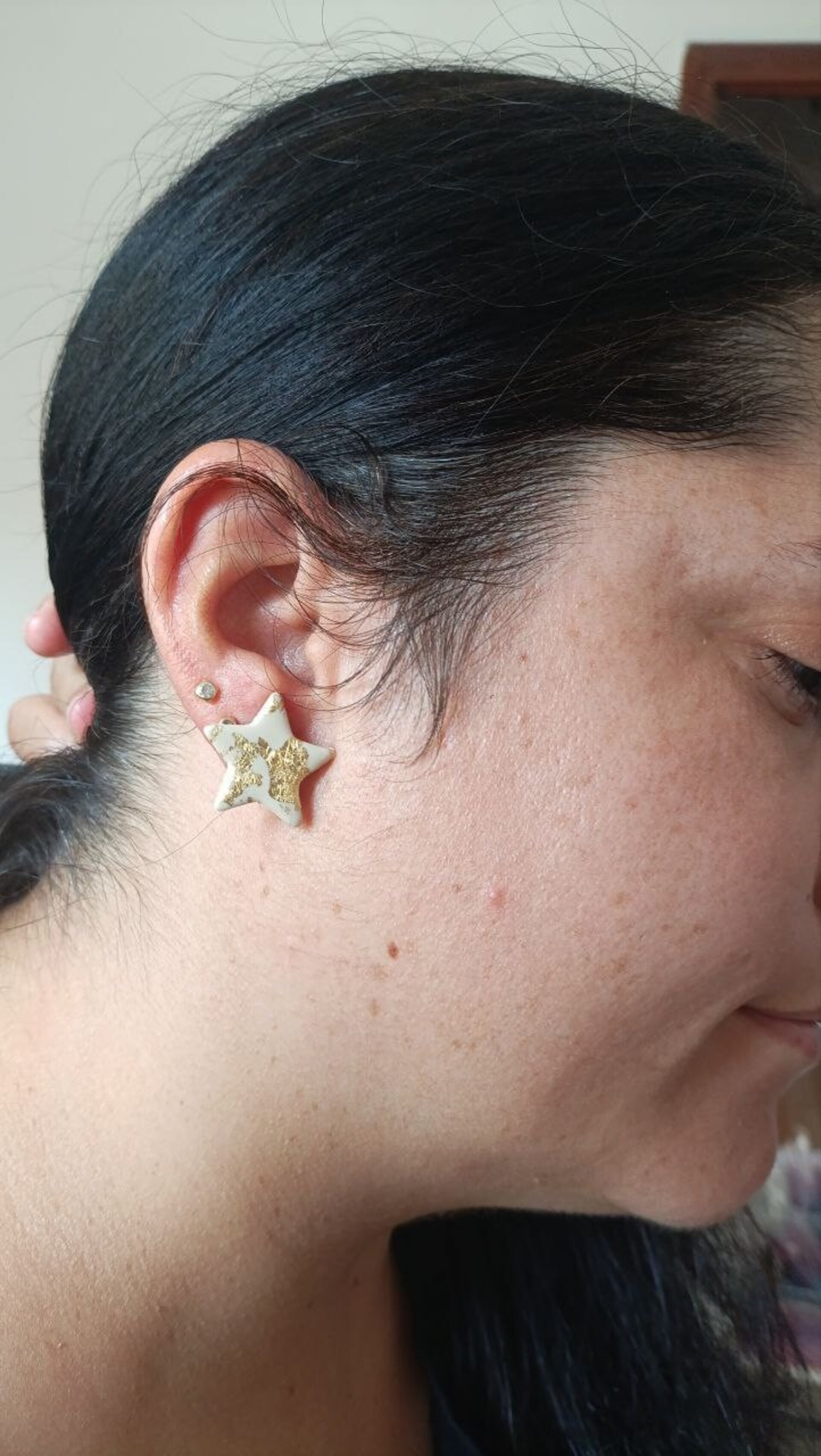 Pendientes pequños Estrella Elegant - 4