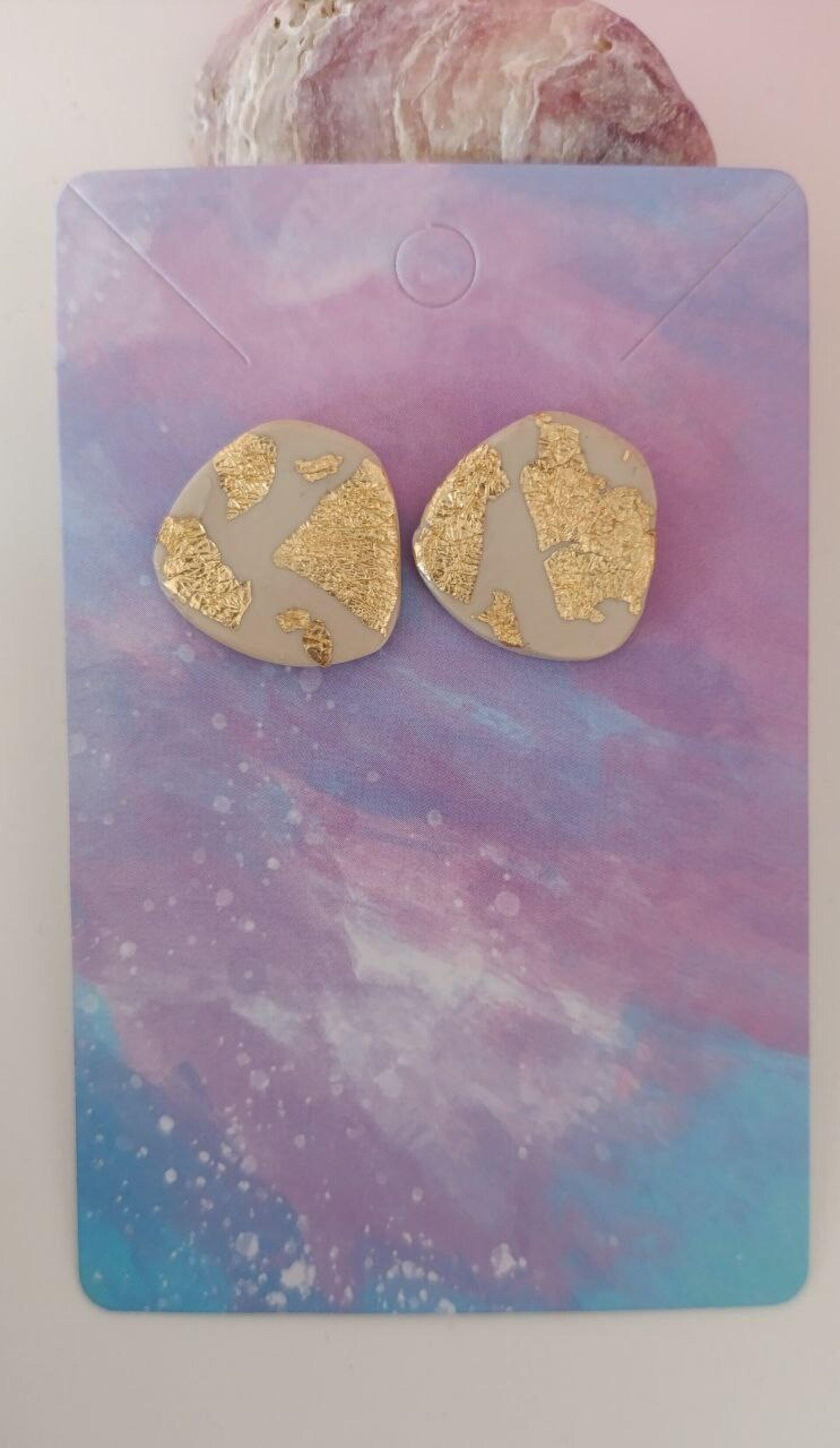 Pendientes de Arcilla polimerica Elegant pequeño - 2