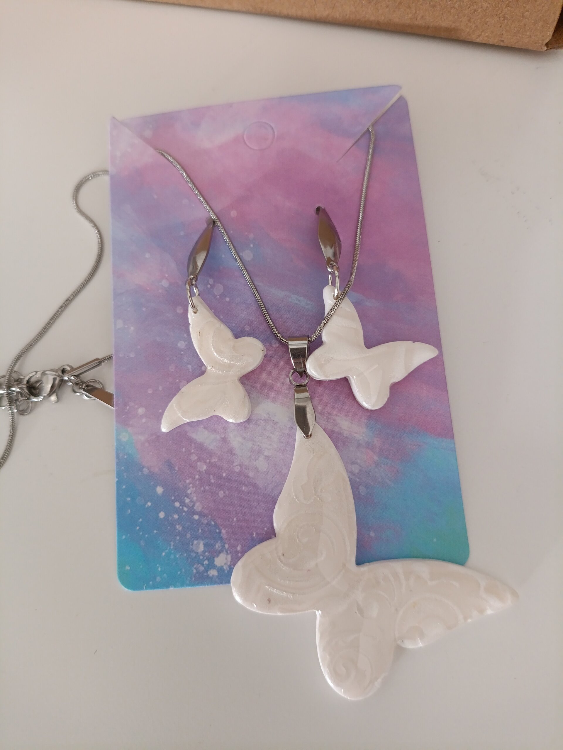 Conjunto Mariposa Blanca - 2