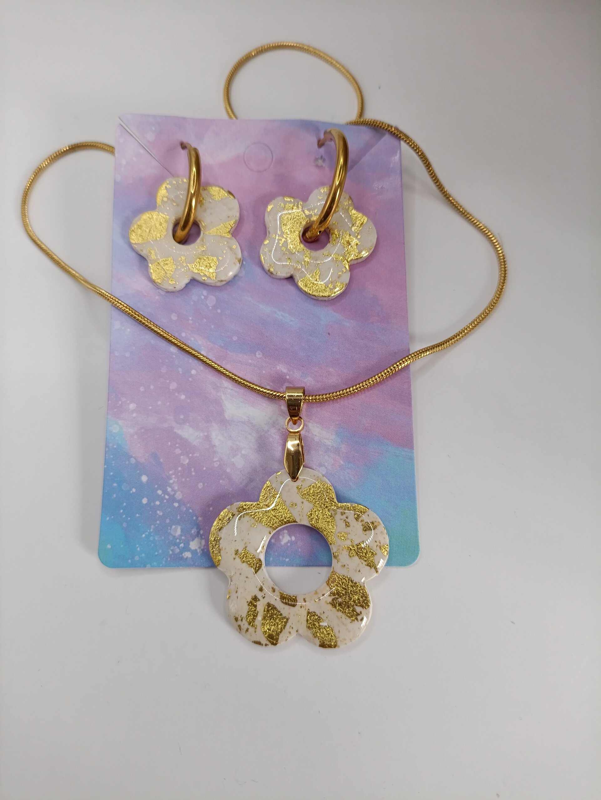 Conjunto de pendientes de aro de colgante  2 modelos a elegir - 2