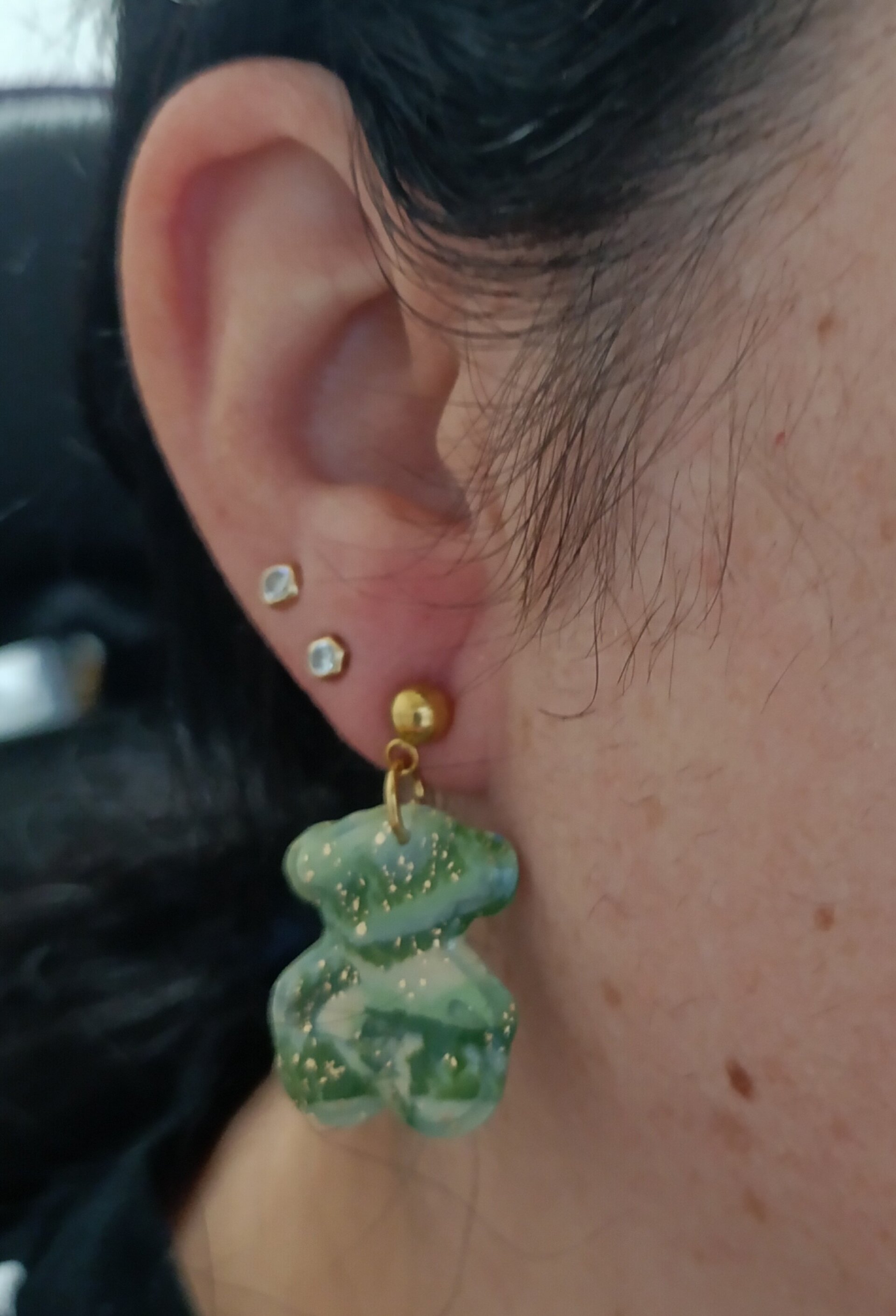 Pendientes Oso colgant- varios colores - 6