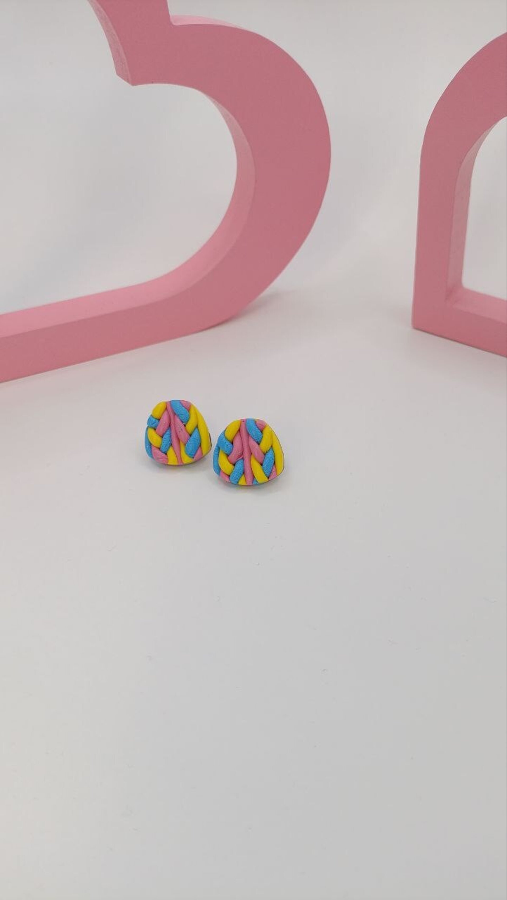 Pendientes pequeños de arcilla polimerica Chuche - 8